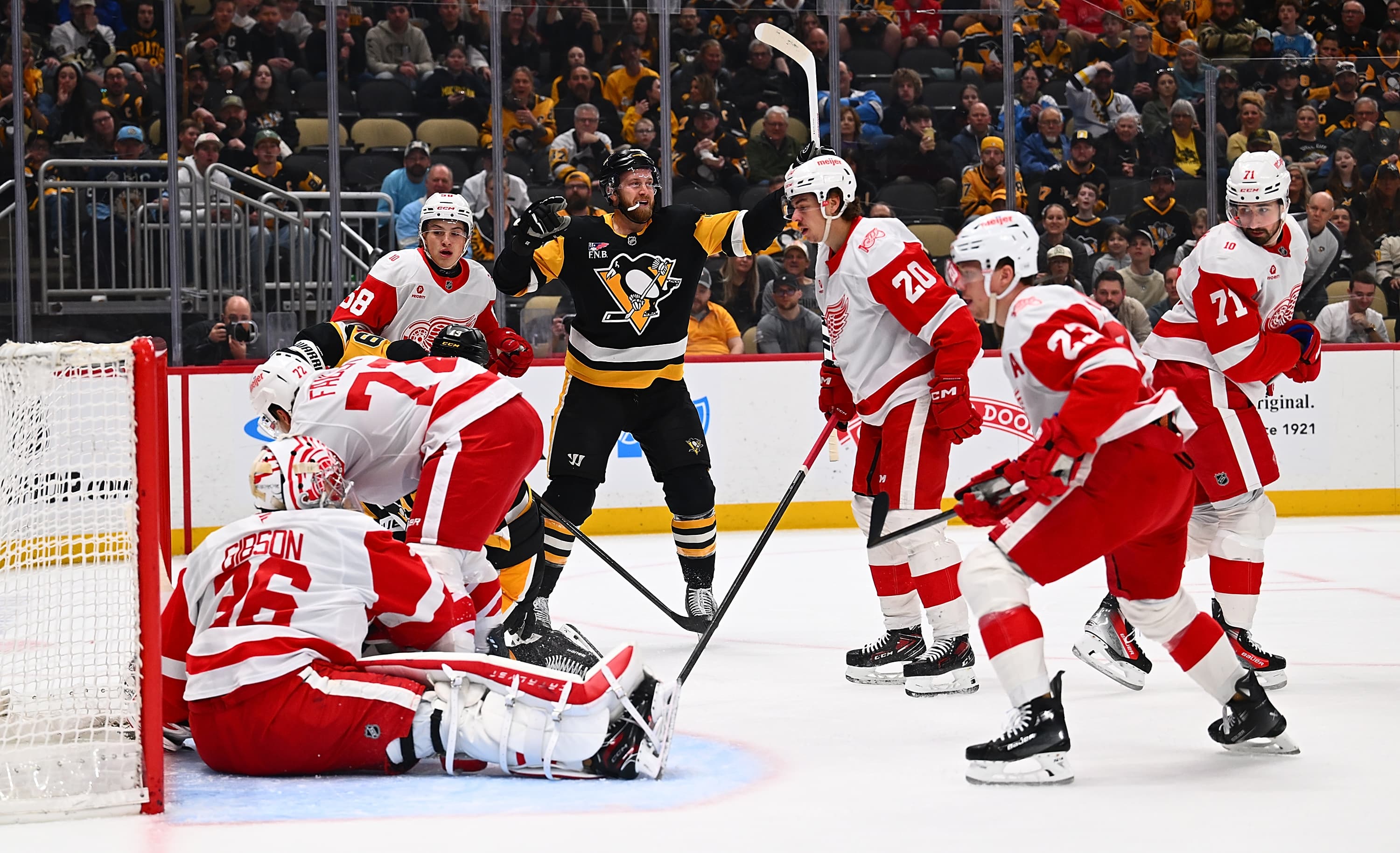Penguins/Red Wings Recap: No one can stop Mantha and Rakell; Pens win 5-1