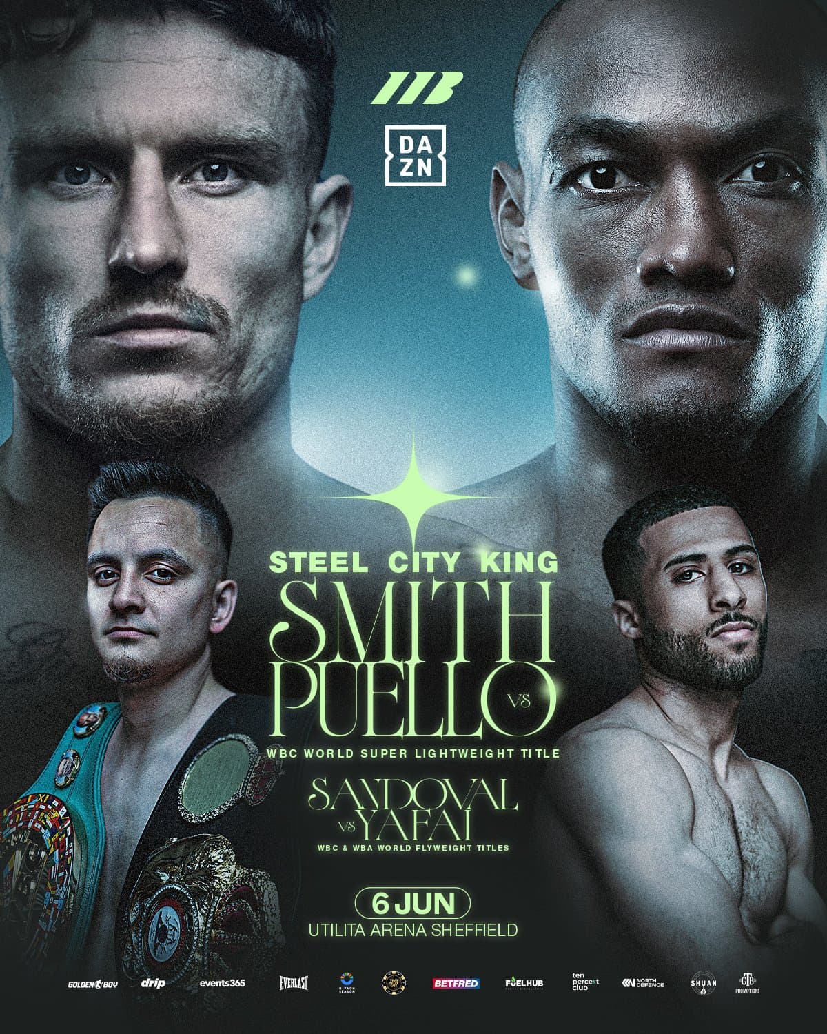 Ricardo Sandoval vs Galal Yafai joins Smith vs Puello