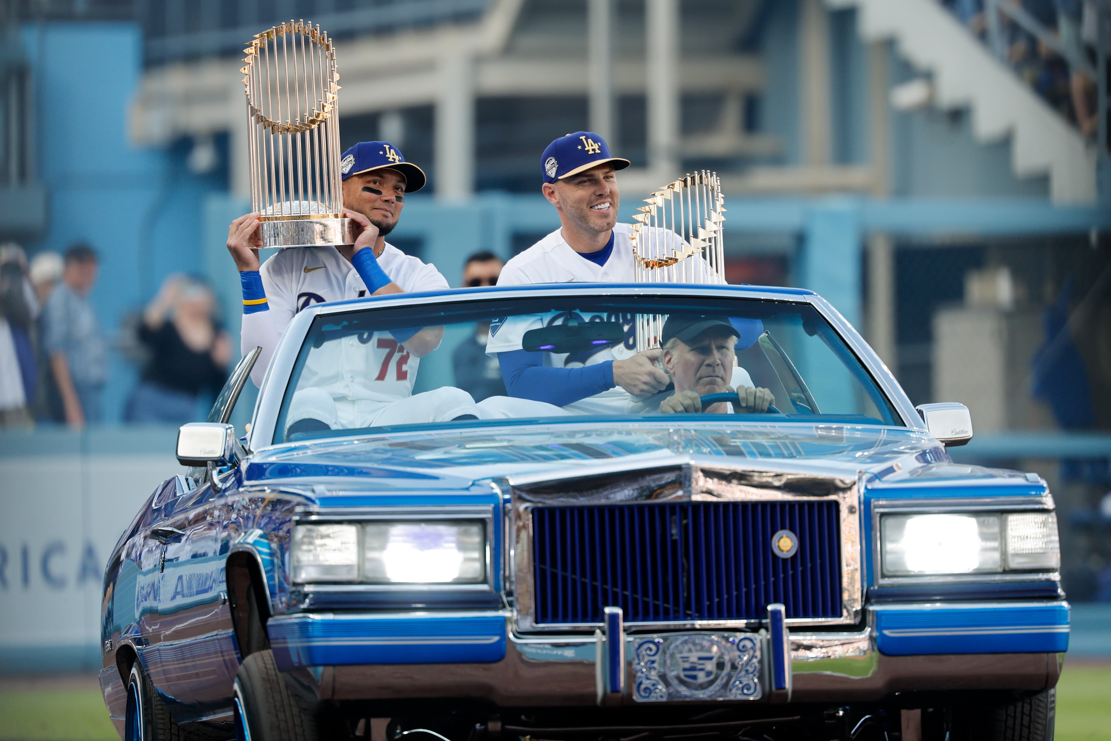 Dodgers opening series comes with pomp and circumstance