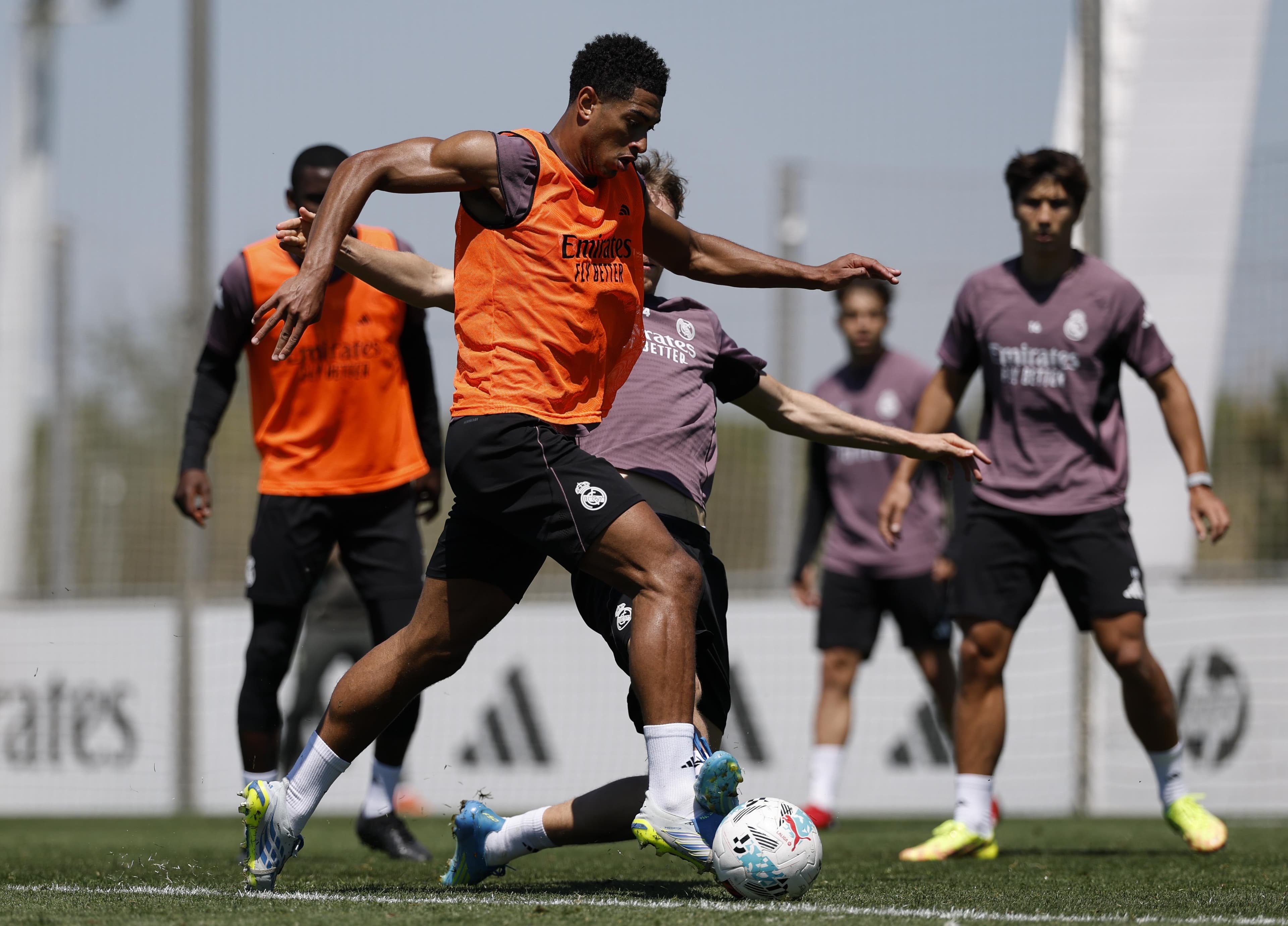 Real Madrid Continue Preparations for Athletic Club Clash