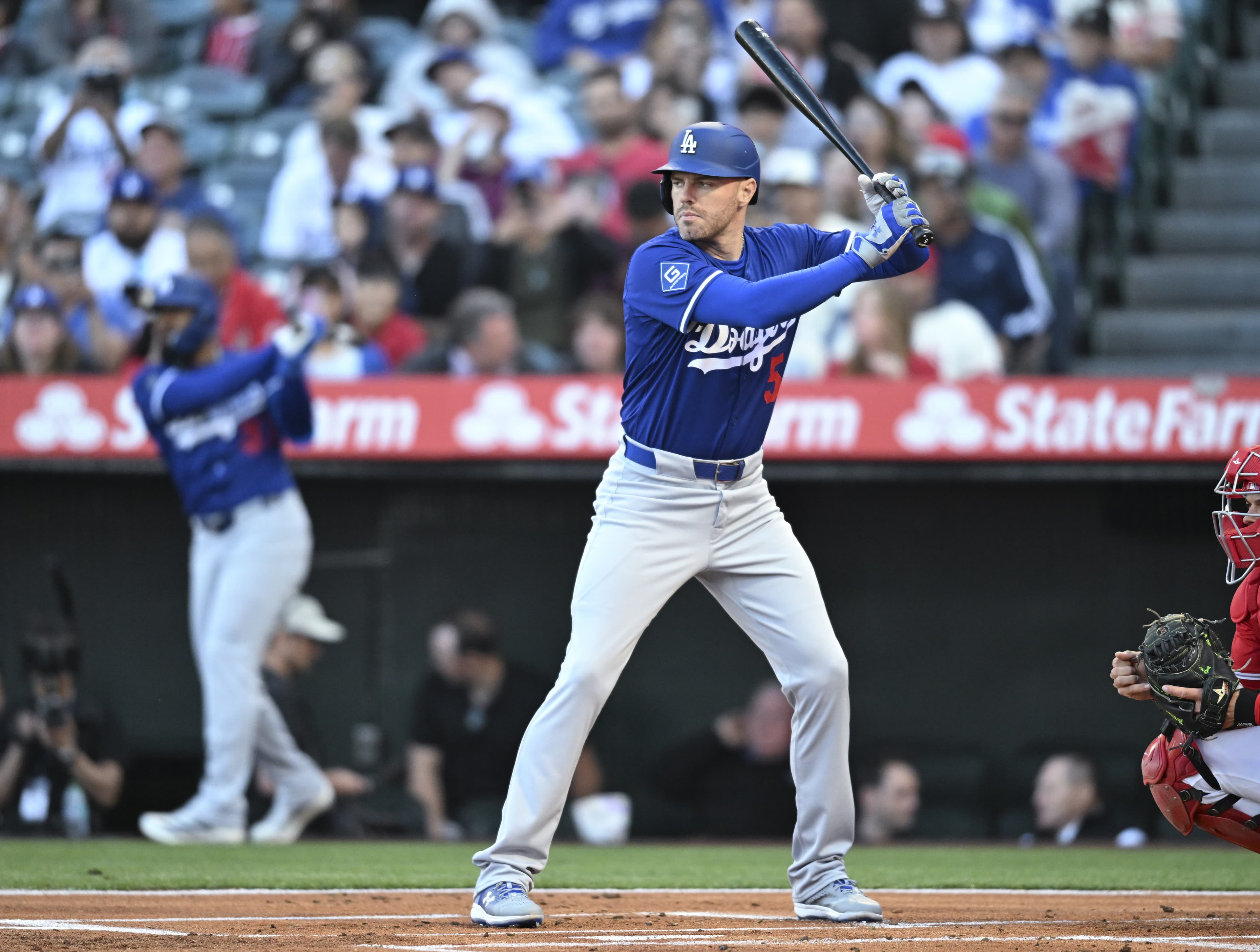 Dodgers at Angels spring training travel roster