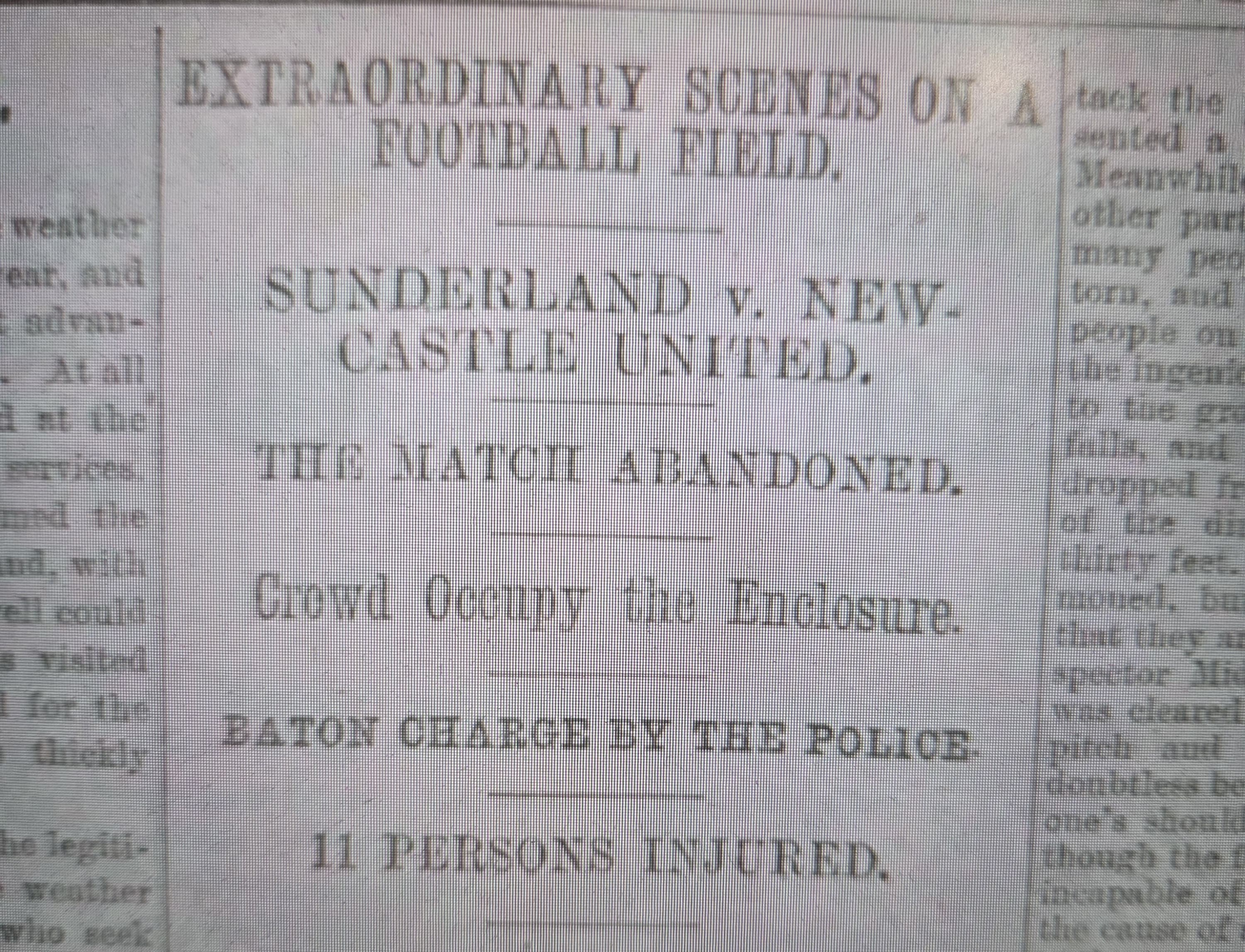 On This Day (5 April 1901): Revolting Newcastle Fans Ruin The North East’s Big Day