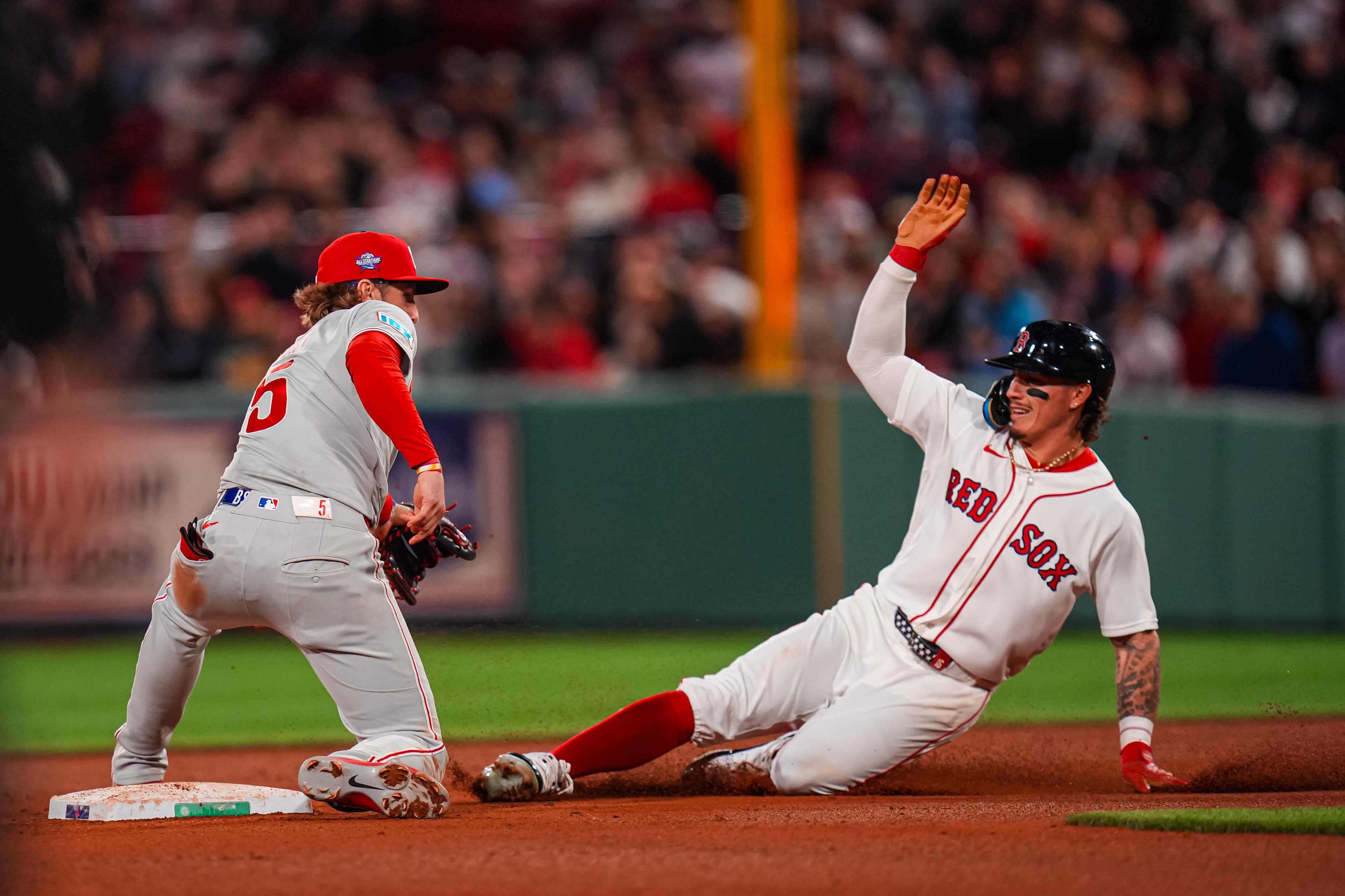 Phillies 2, Red Sox 1: Brayan Bello’s bounce back squandered by bleak bats