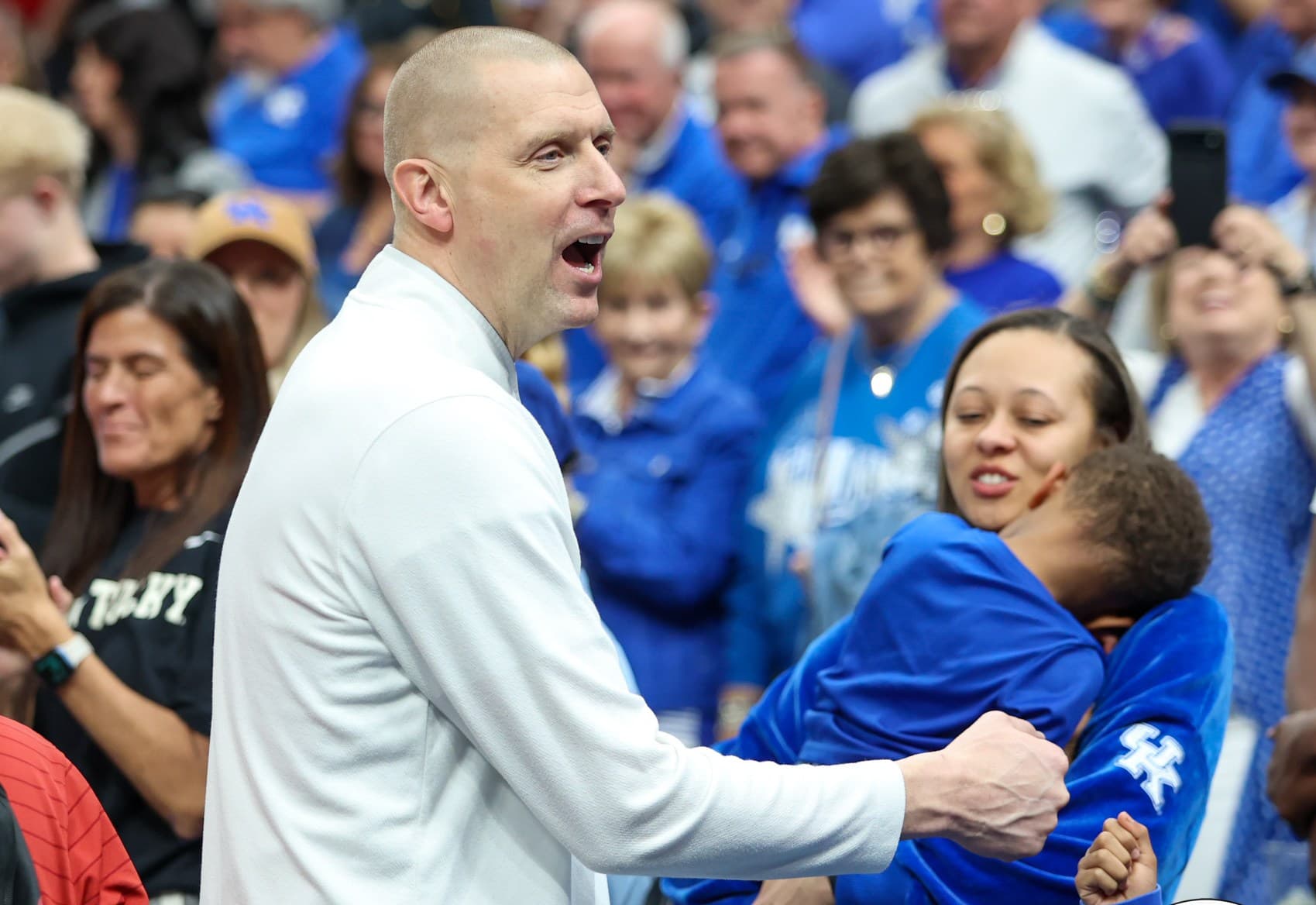 Mark Pope and the Kentucky Wildcats recap thriller vs. Santa Clara