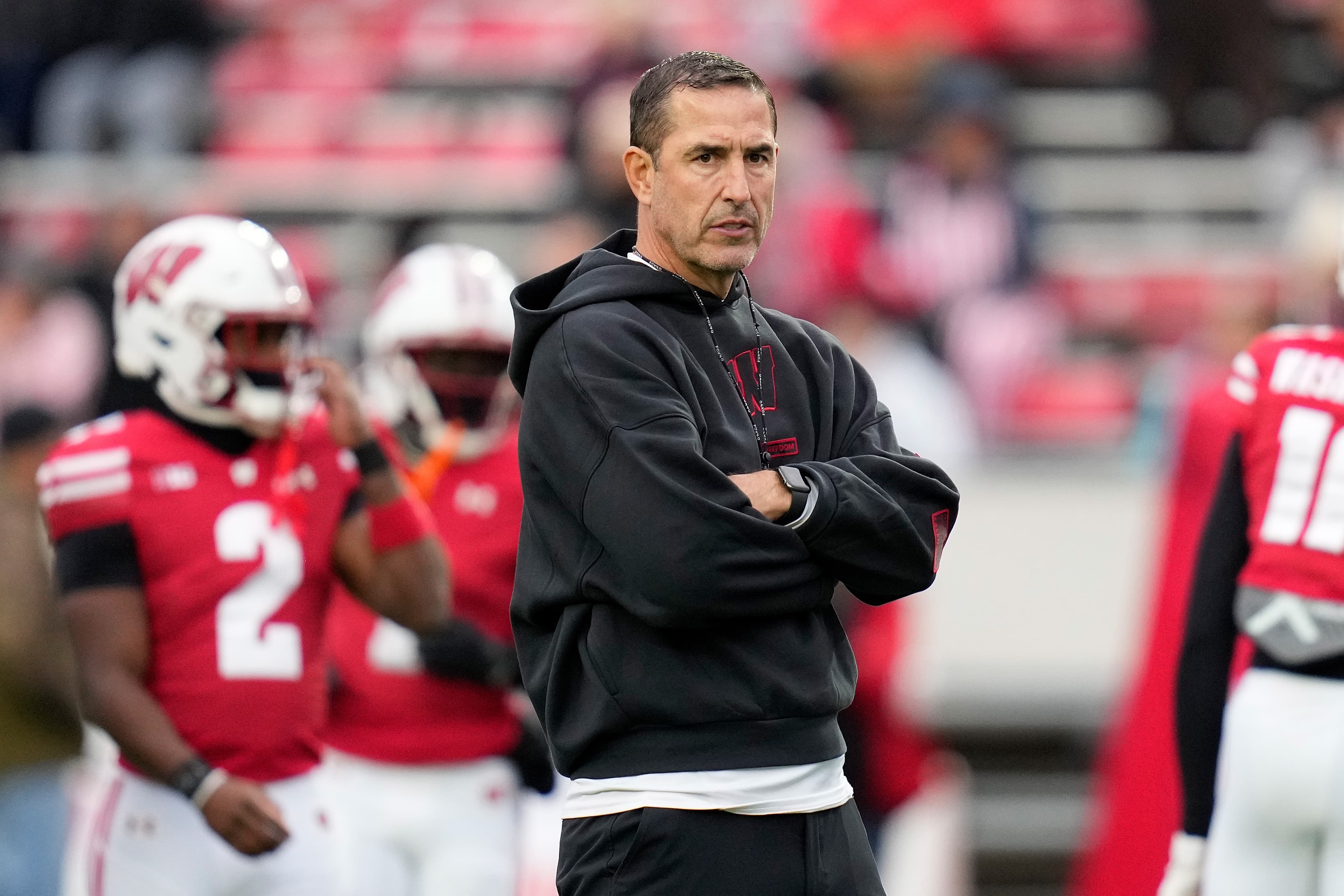 What is Luke Fickell most excited for about Year 4 at Wisconsin?