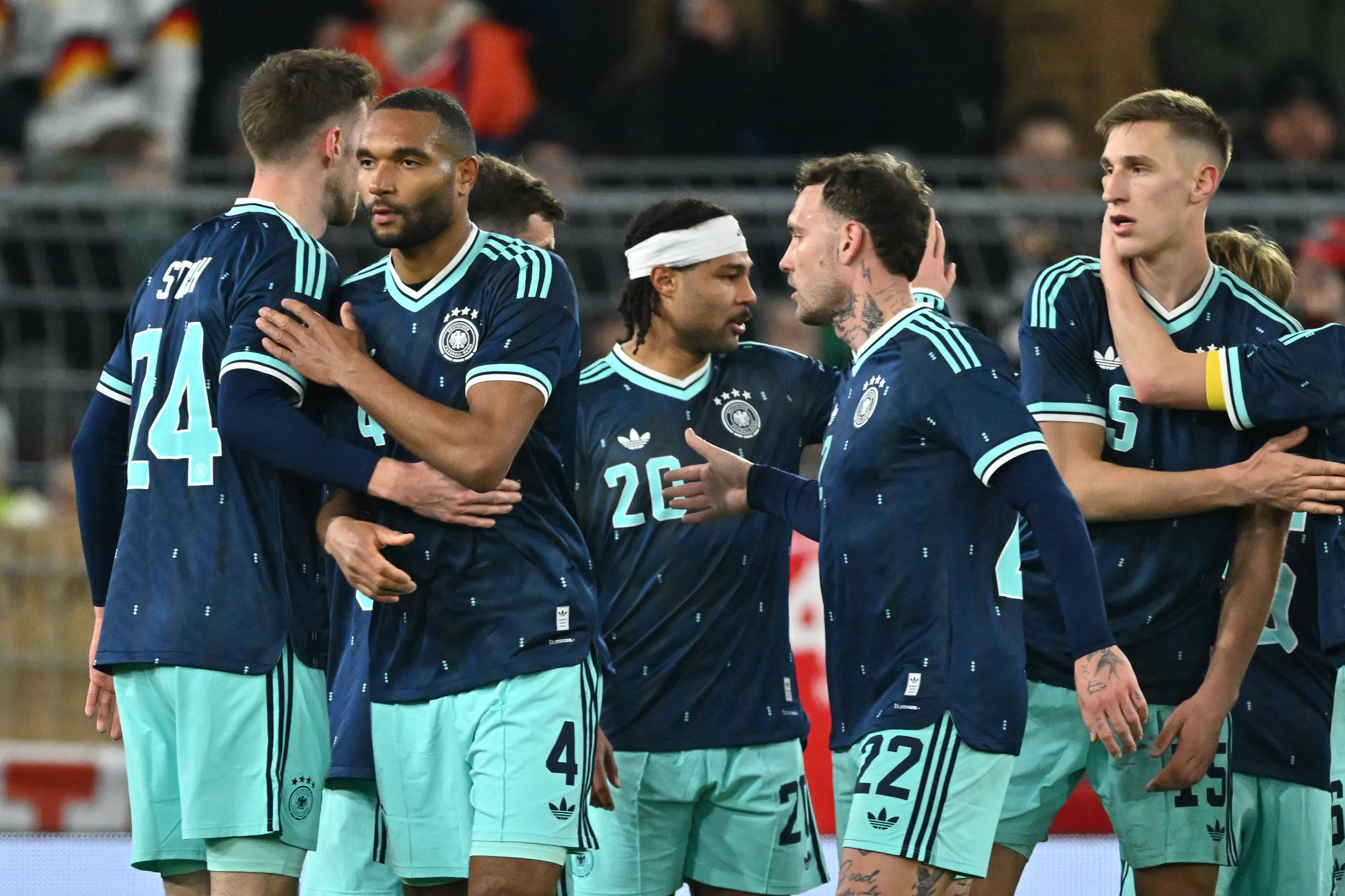 Germany defeat Switzerland after 18 years in an energetic bout