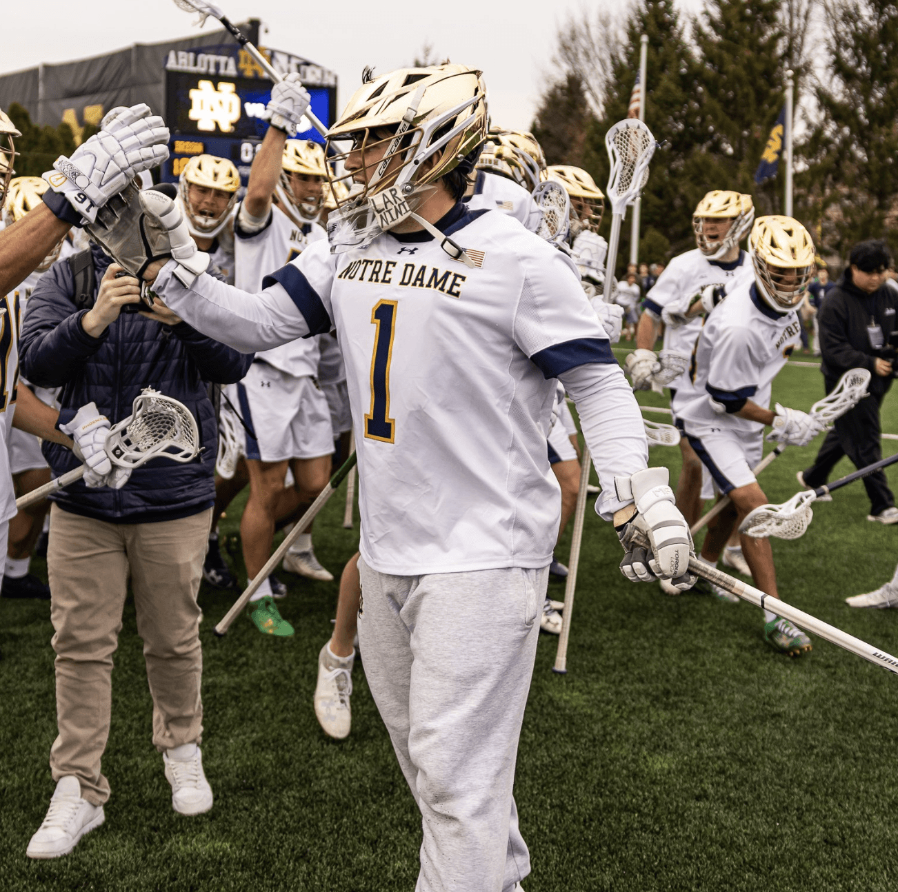 Notre Dame Men’s Lacrosse Buries Jacksonville; Johns Hopkins is up Next