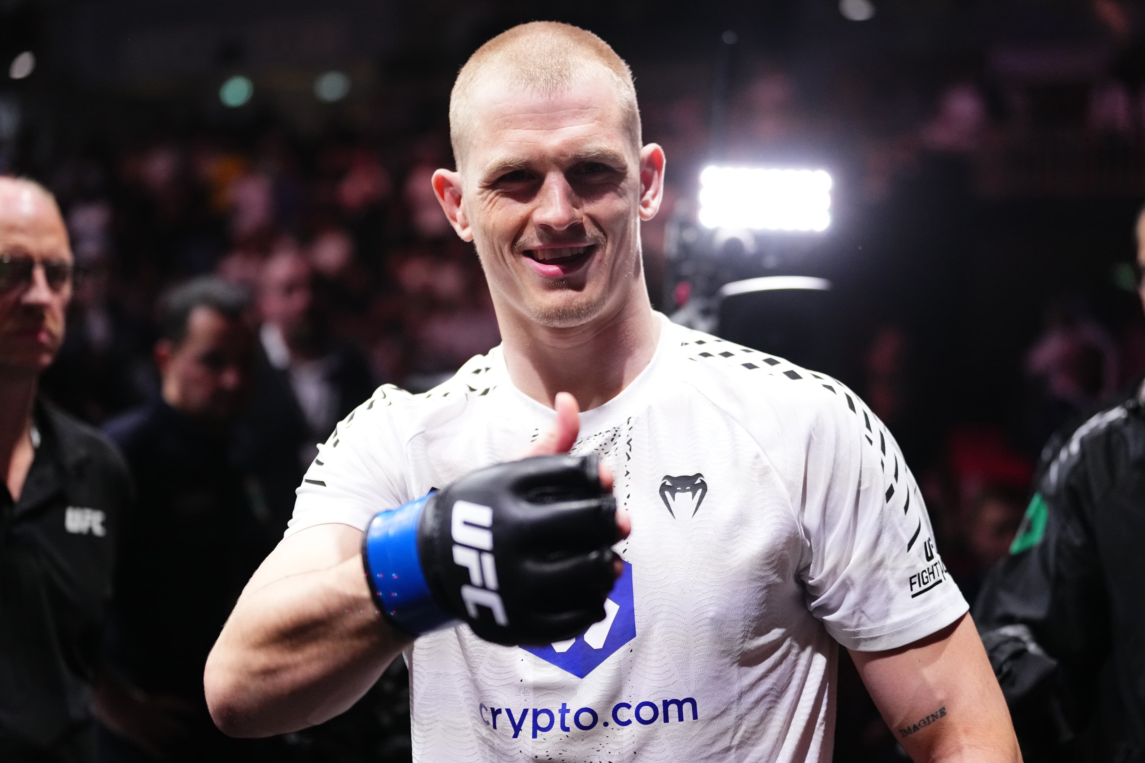 Ian Machado Garry questions if Islam Makhachev is really injured or just ‘time wasting’ after training footage emerges