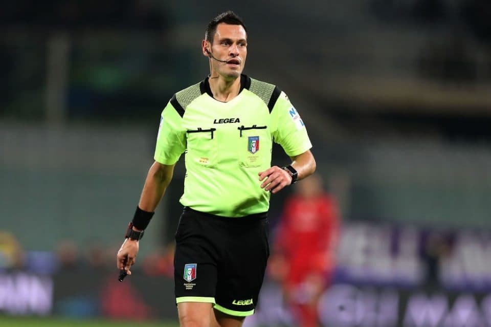 Official – Maurizio Mariani To Referee Torino Vs Inter Milan Serie A Clash