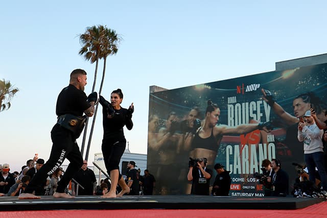 Coach expects Gina Carano to fight again: 'I would lean more to yes than no'