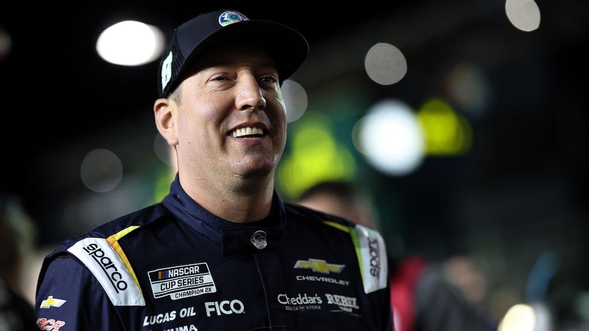 Posts claim NASCAR champ Kyle Busch died from 'double pneumonia.' There's no proof
