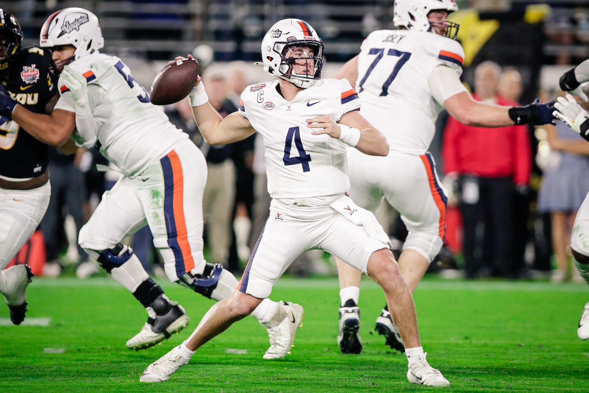 How many former Oklahoma QBs are still playing college football?