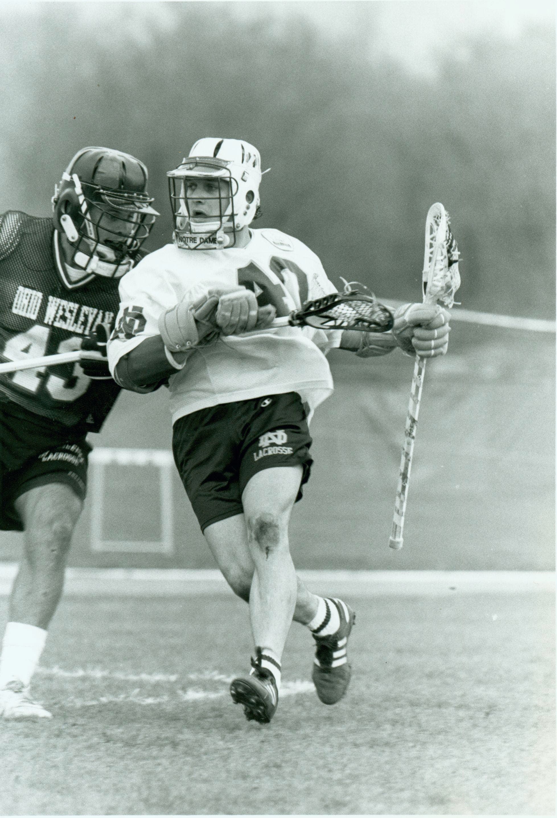 Why one jersey number means a little more for Notre Dame lacrosse