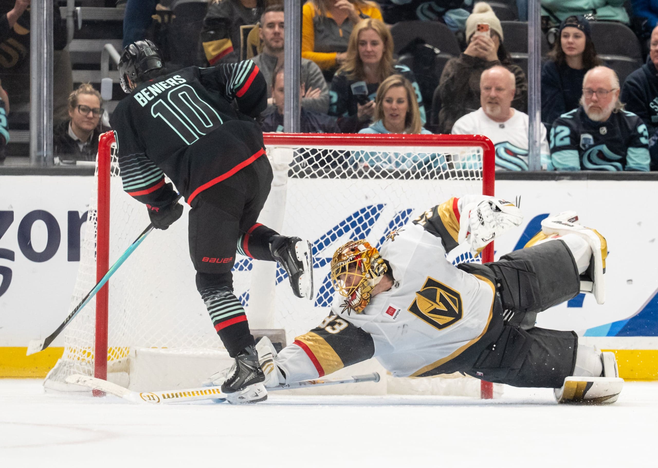 Seattle Kraken Crawl Back, Beat Golden Knights 4-3 in Shootout