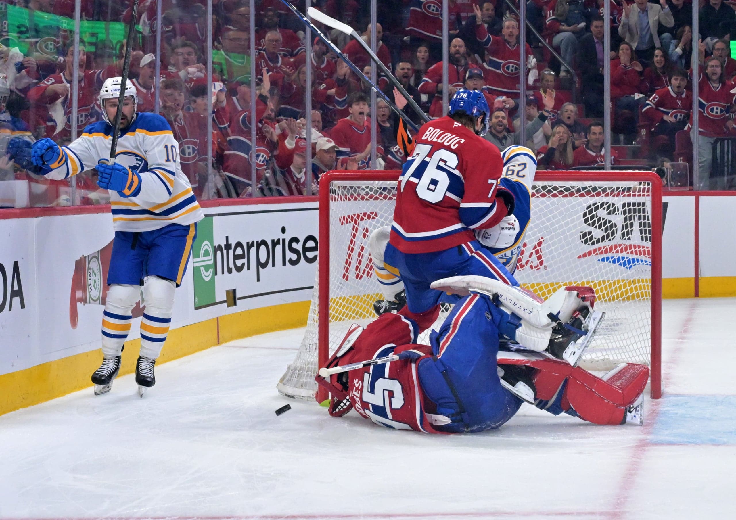 Canadiens And Sabres Players Fined For Game 3 Violence