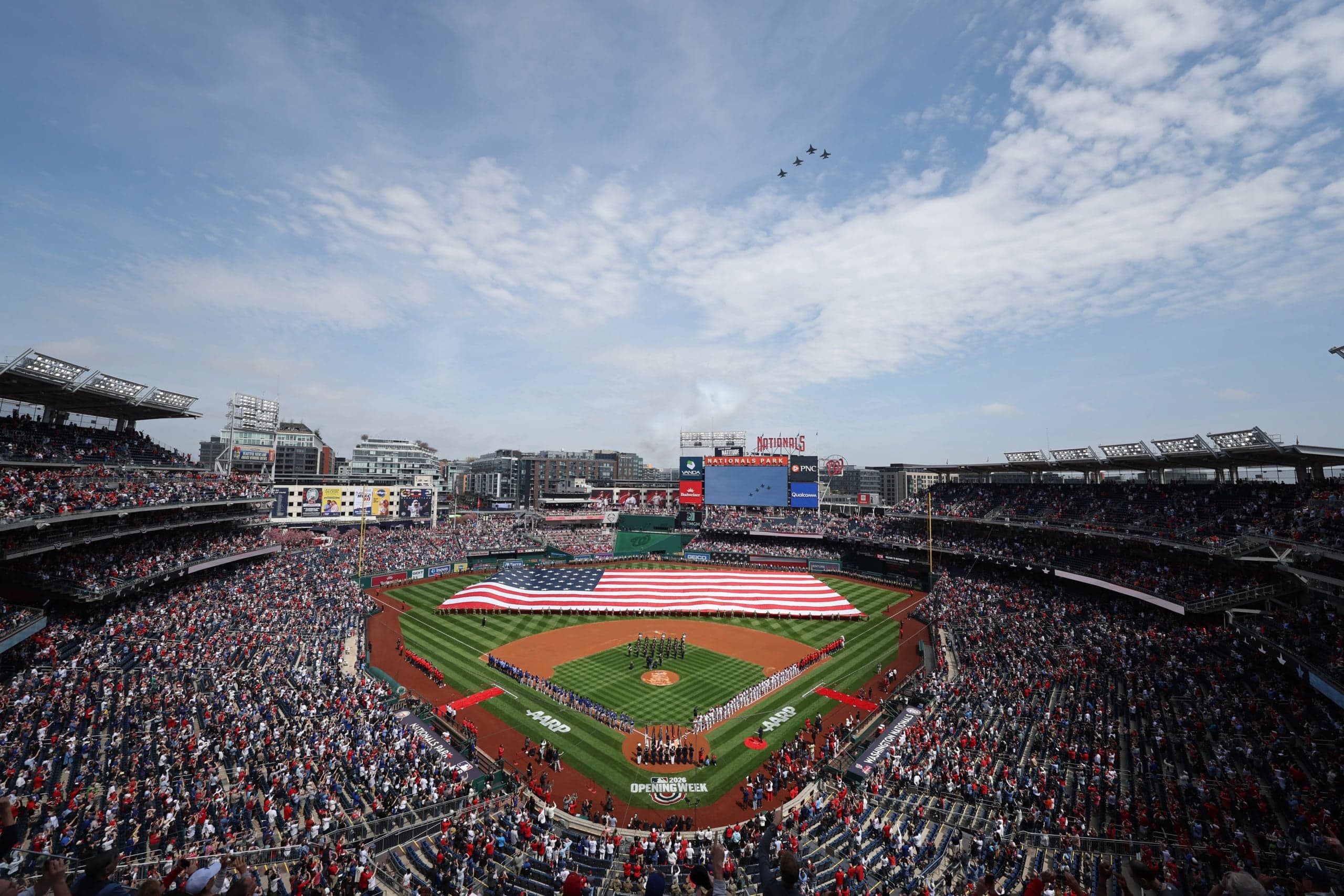 Angels Botch Flyover Timing, Forcing Anthem Singer to Panic as Things Go Off the Rails
