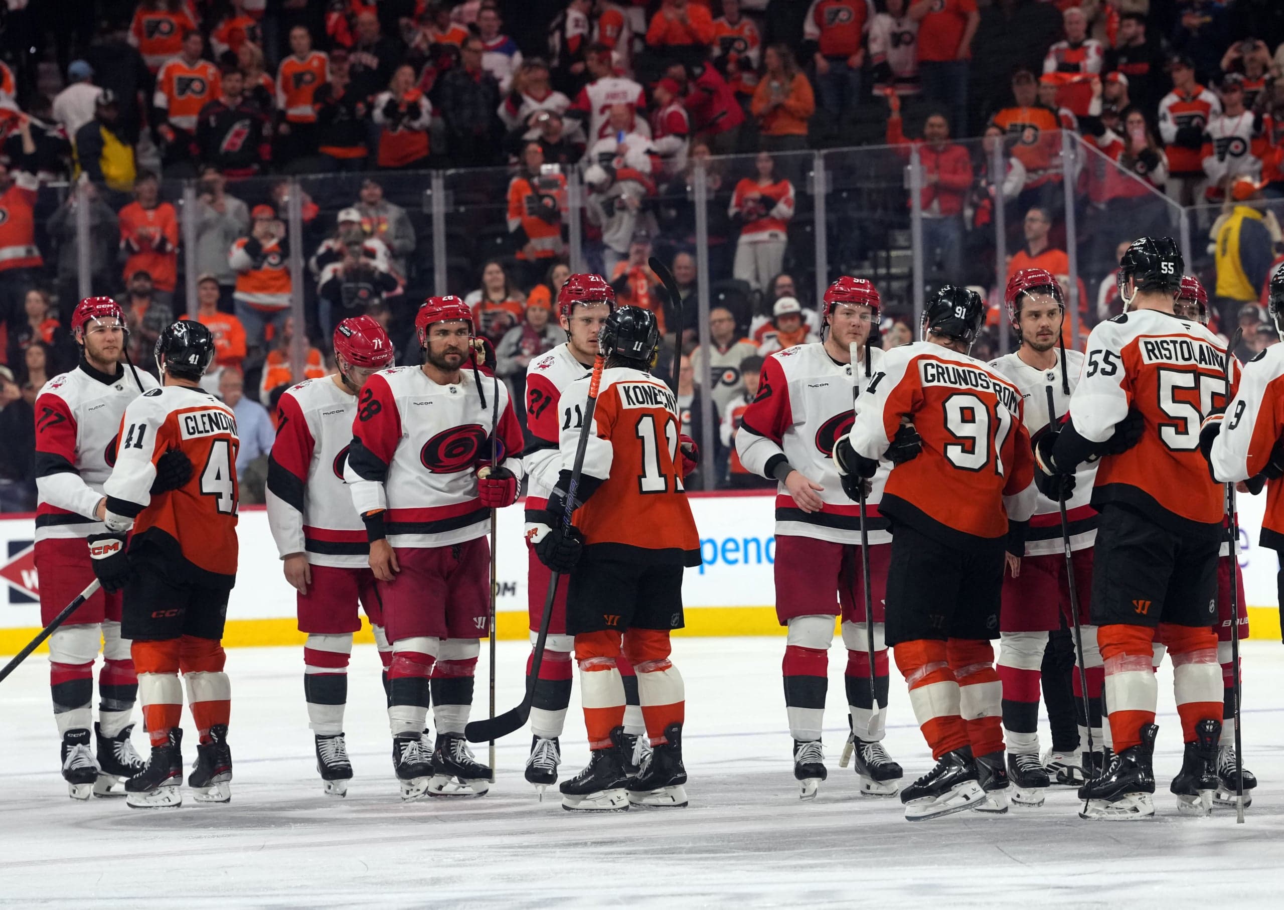 NHL Playoffs: Hurricanes Sweep Flyers, Make History in OT Win
