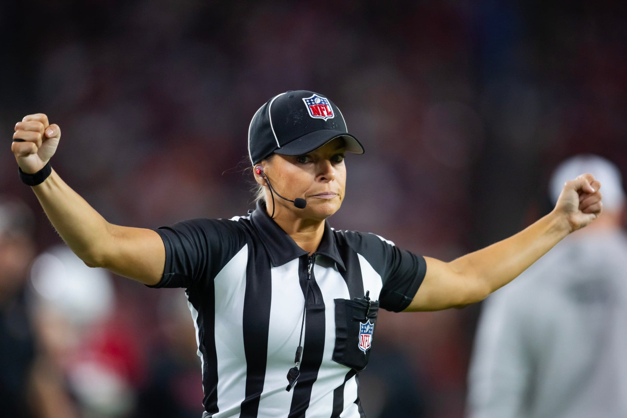 One of NFL’s First Female Refs Robin DeLorenzo Sues League for Discrimination After Firing