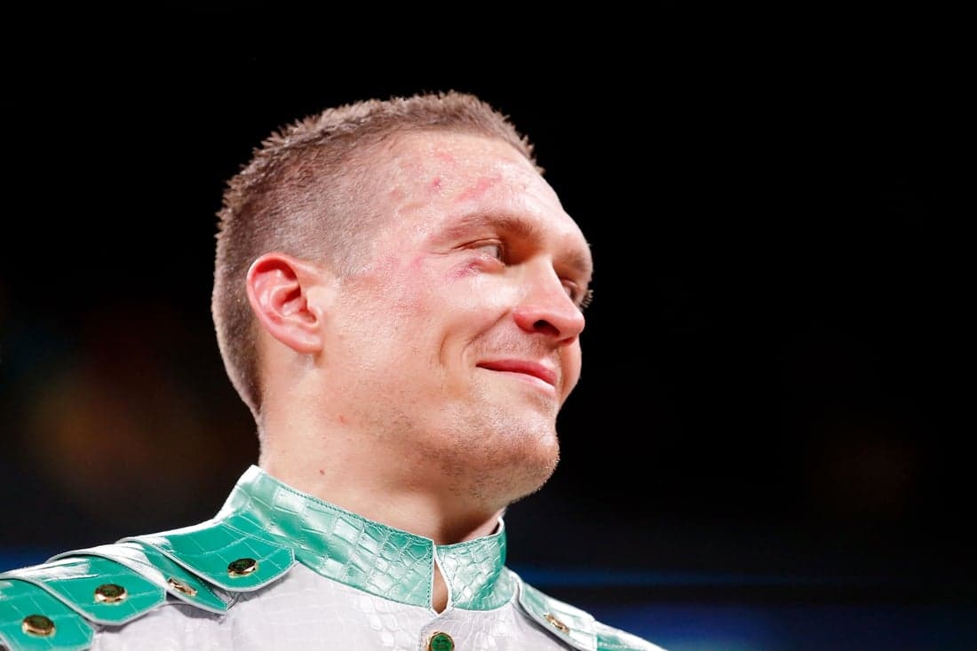 Oleksandr Usyk Questions Fabio Wardley After Painful Daniel Dubois Defeat