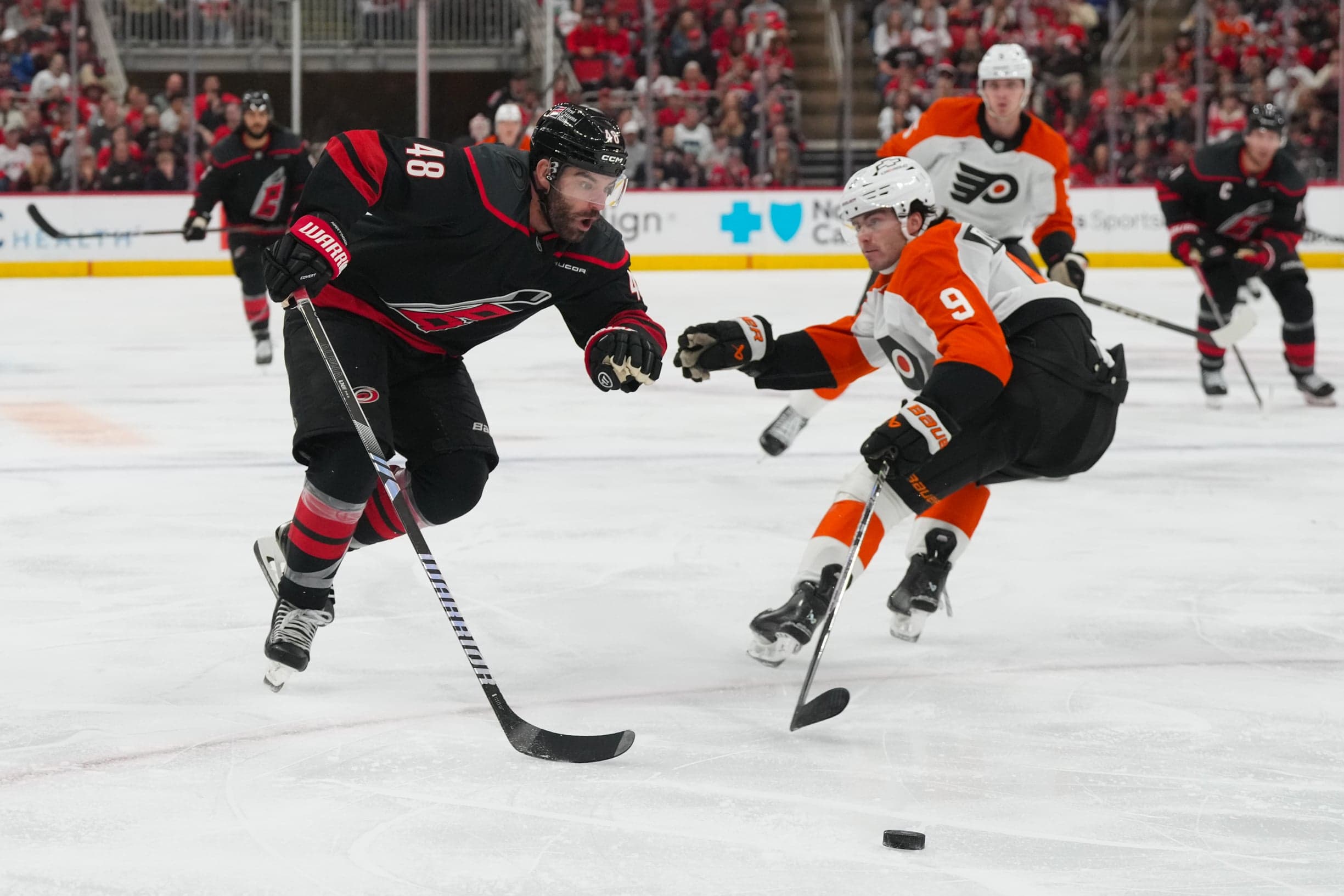 Mystery No More! Hurricanes to Face Flyers in Round Two of NHL Playoffs