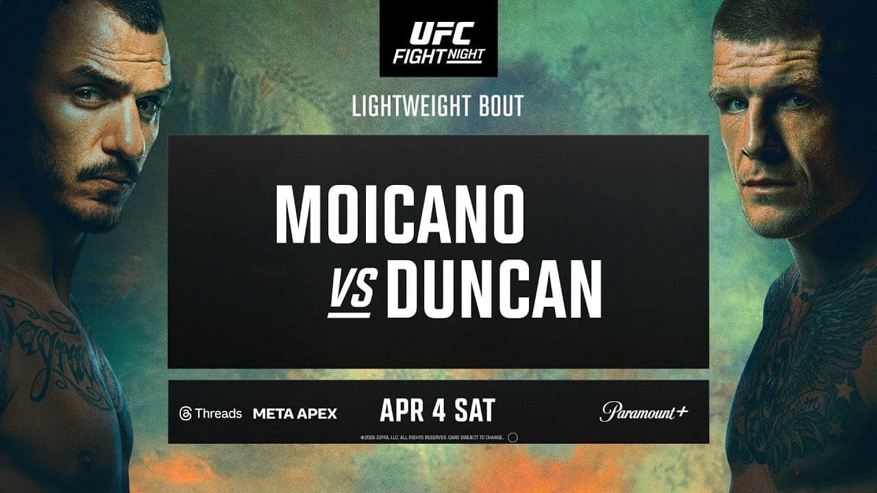 LIVE Moicano vs. Duncan, UFC Fight Night Results & Highlights