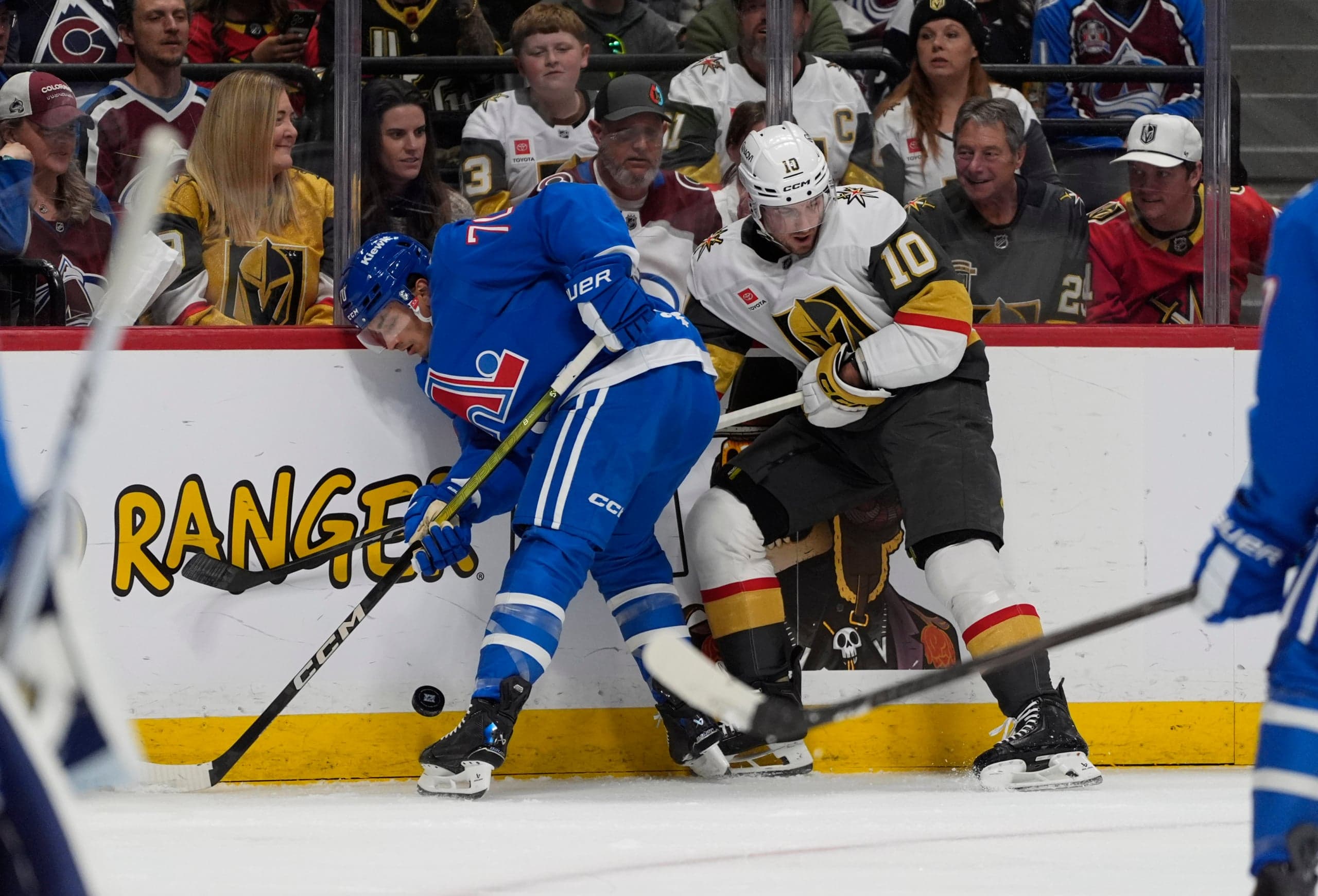 Golden Knights Clinch Playoff Berth With 3-2 Overtime Win Against Avalanche