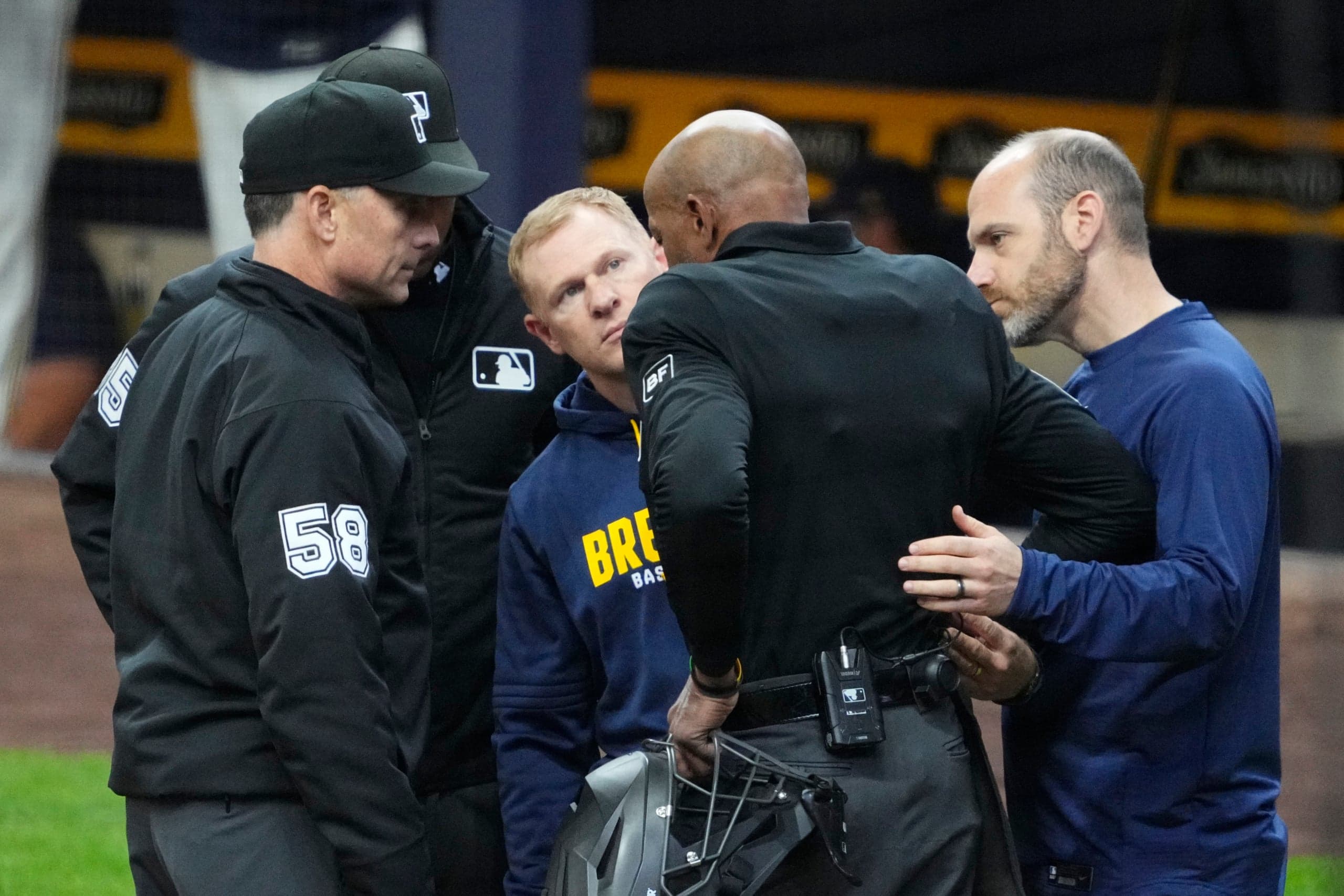 MLB Umpire CB Bucknor Injured, Exits Rays-Brewers Game