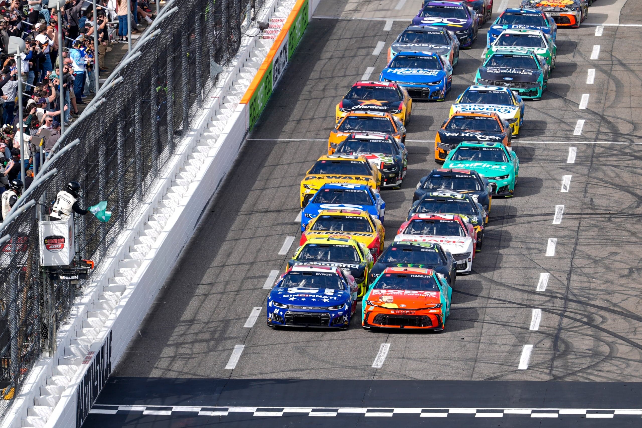 NASCAR Fans Pick Sides in Joe Gibbs Racing vs. Spire Motorsports Feud