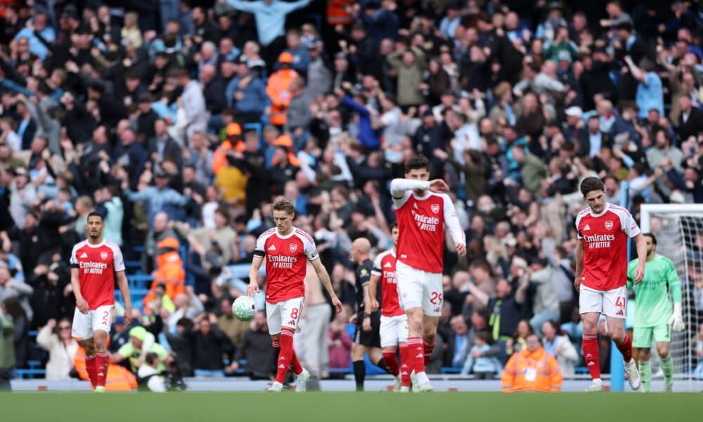 There was disappointment in the Arsenal dressing room after the game but no despondency