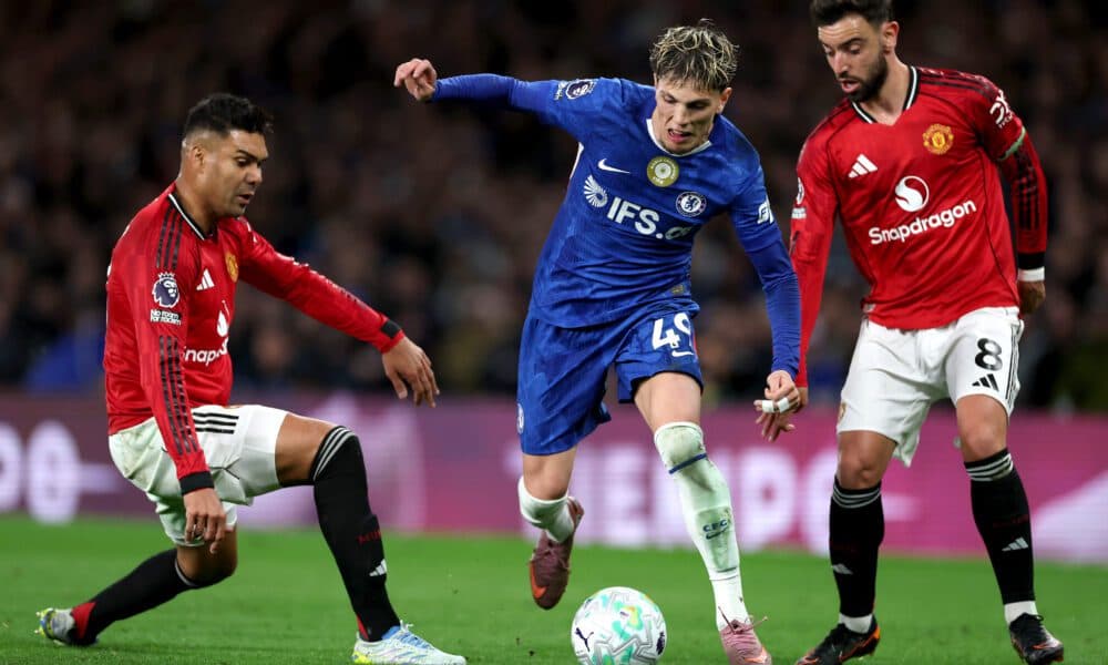 Manchester United co-owner Jim Ratcliffe could not stop smiling when news of Chelsea’s offer for Alejandro Garnacho reached him