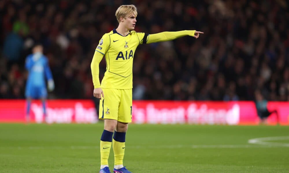 Simons blow will force De Zerbi to unleash Bergvall, he can be a relegation wildcard for Tottenham