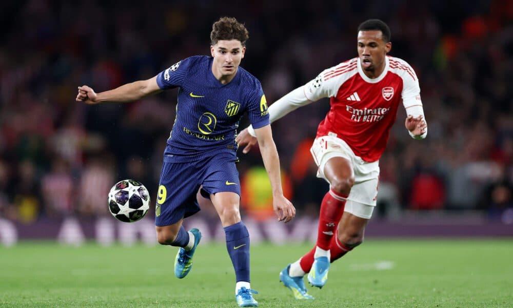 Paris Saint-Germain plotting summer move for Arsenal target Julian Alvarez