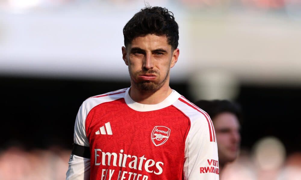 Kai Havertz missing in Arsenal training today but Eberechi Eze available