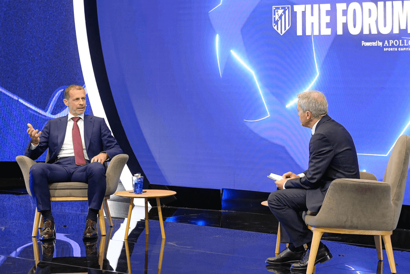 Aleksander Čeferin at THE FORUM: “We Have the Same Goal — We Want Football to Flourish, to Become Better”