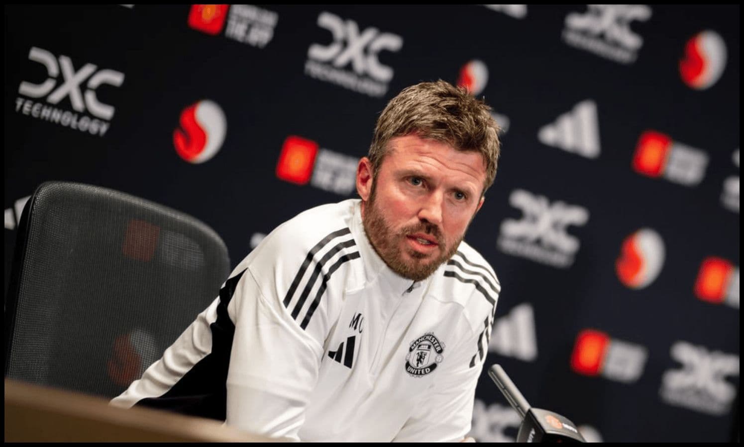 ‘There’s work going on’: Carrick confirms Man Utd edging ‘closer’ to deal for £43.5m midfielder