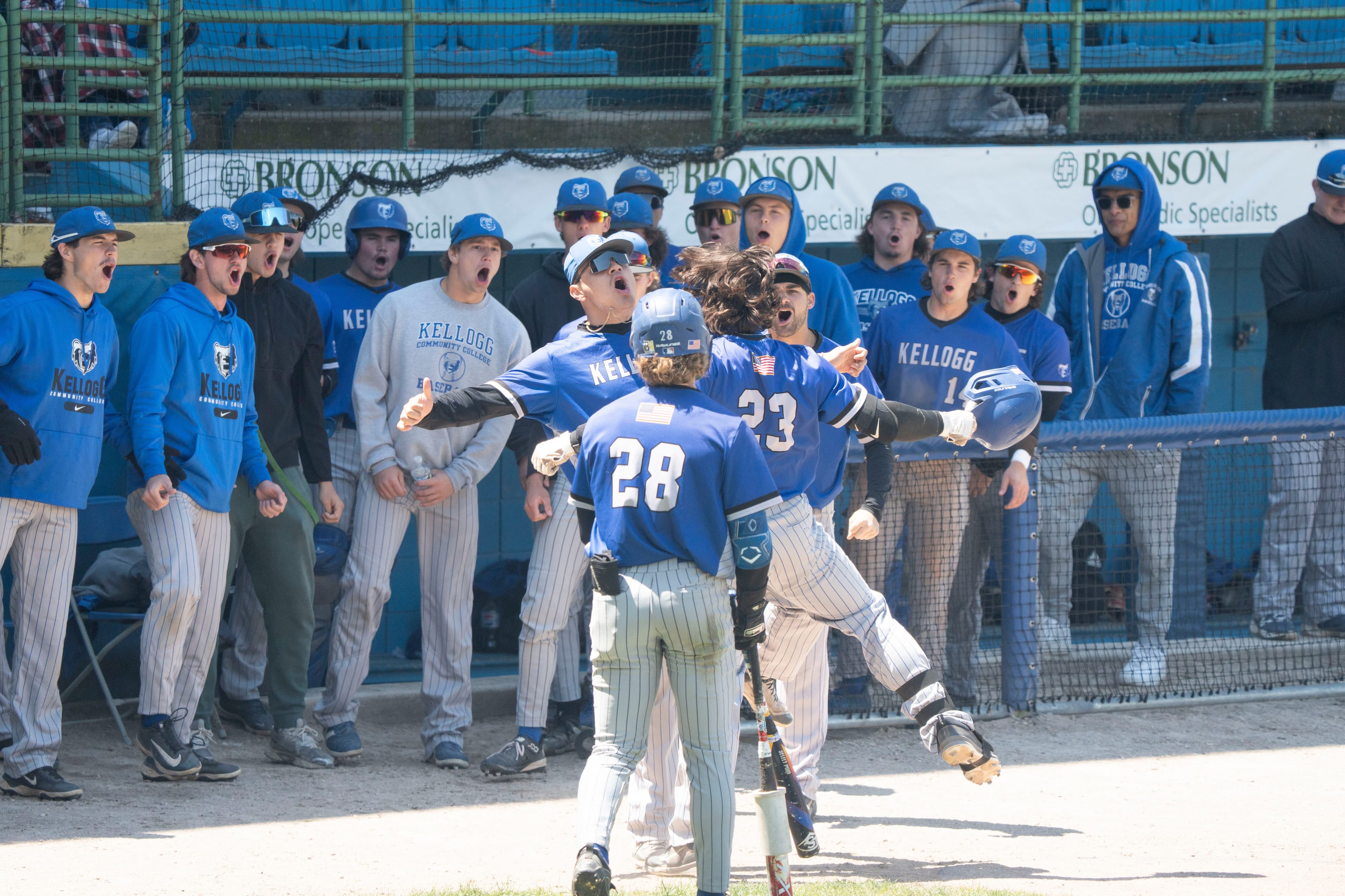 No. 3 Kellogg CC baseball continues to dominate in the postseason