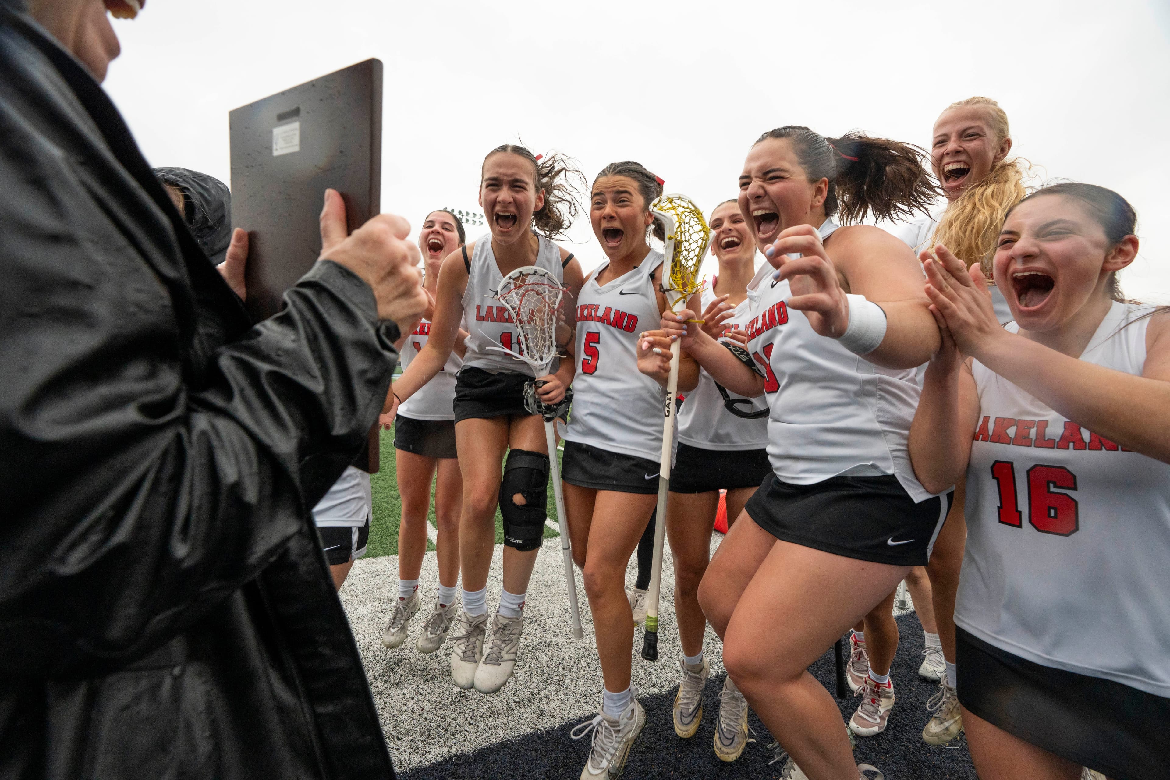 Lakeland girls lacrosse locks up Passaic County title in chaotic final