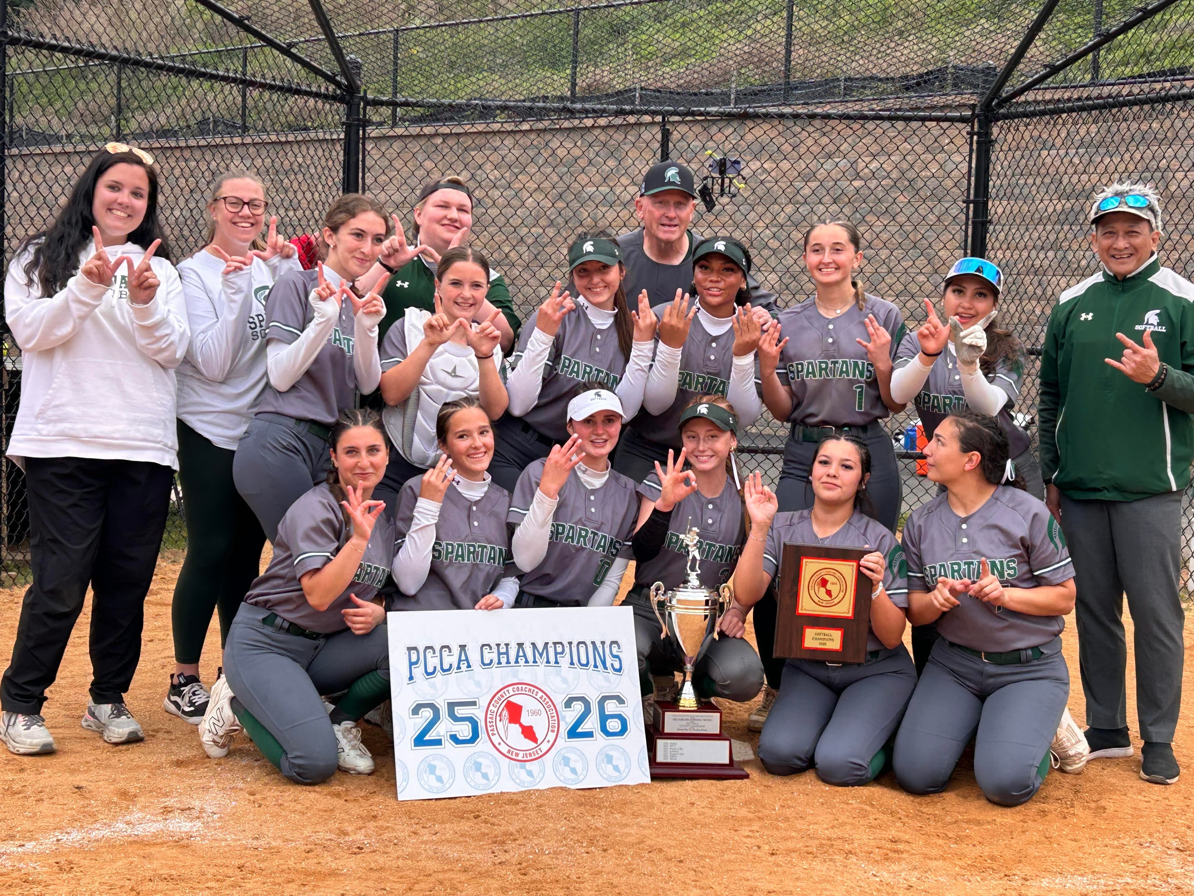 DePaul wins third straight Passaic County softball title