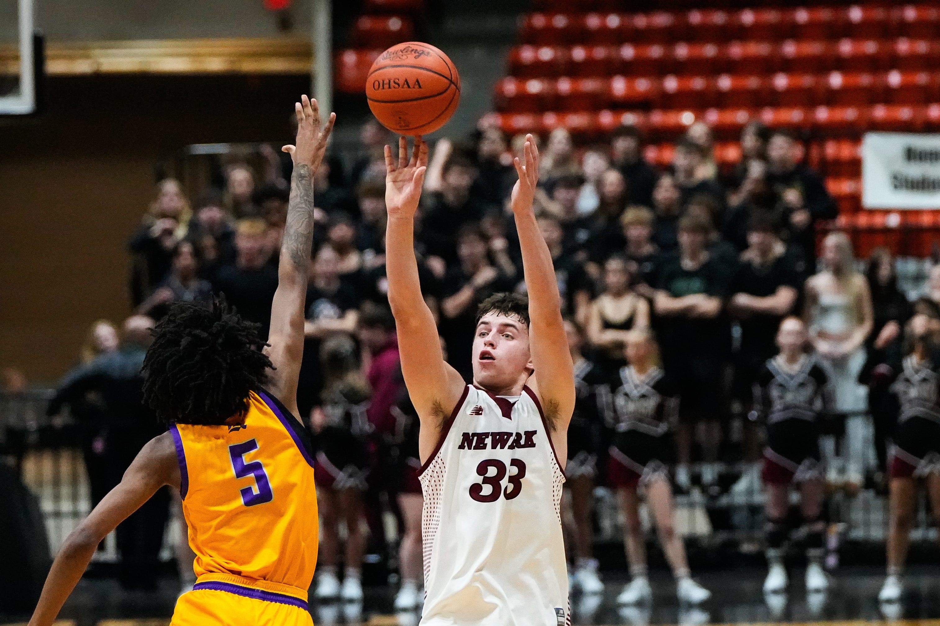 Which high school boys basketball players earned All-OCC honors?