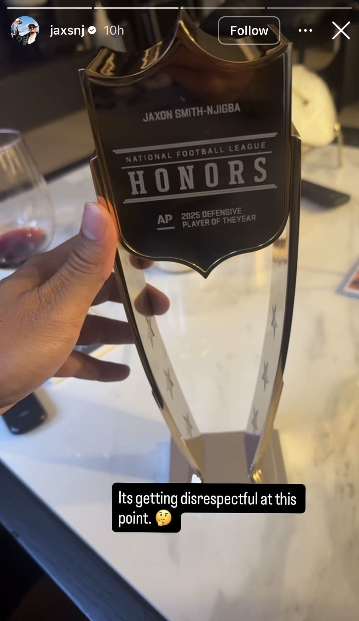 Former OSU WR Jaxon Smith-Njigba calls NFL award mistake disrespectful