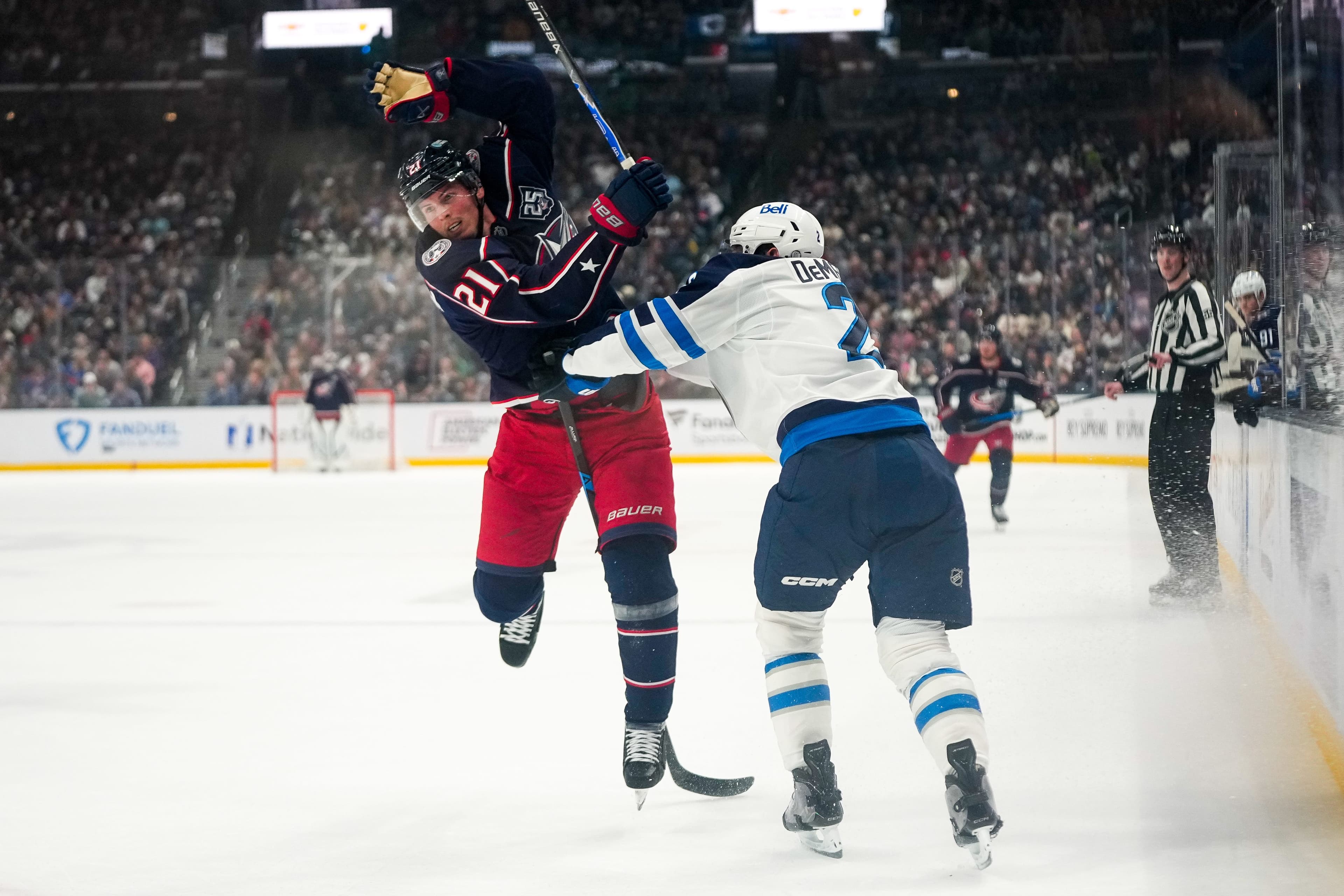 Columbus Blue Jackets playoff tracker: Slip, sliding away