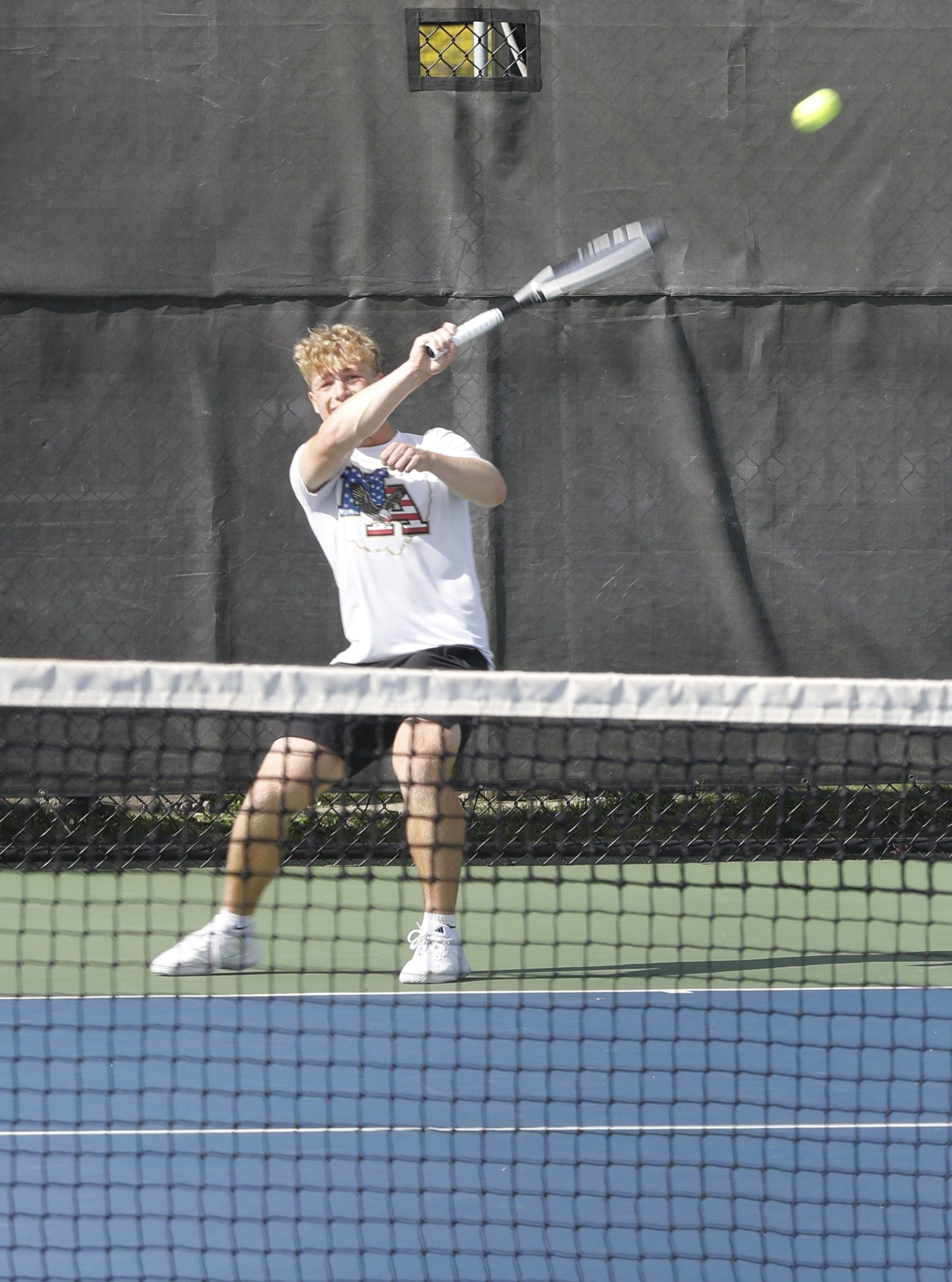 New Albany's Tyler Thomas is Dispatch regular-season tennis player of year