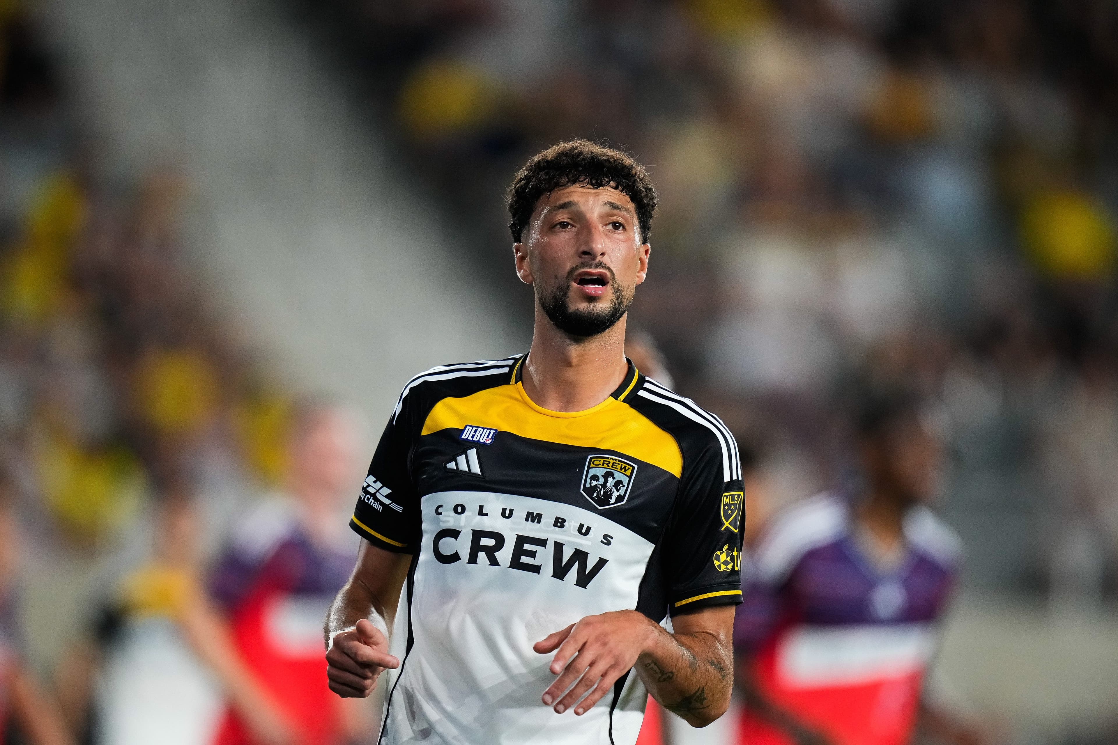 Crew striker Wessam Abou Ali suffered ACL tear vs Orlando City SC