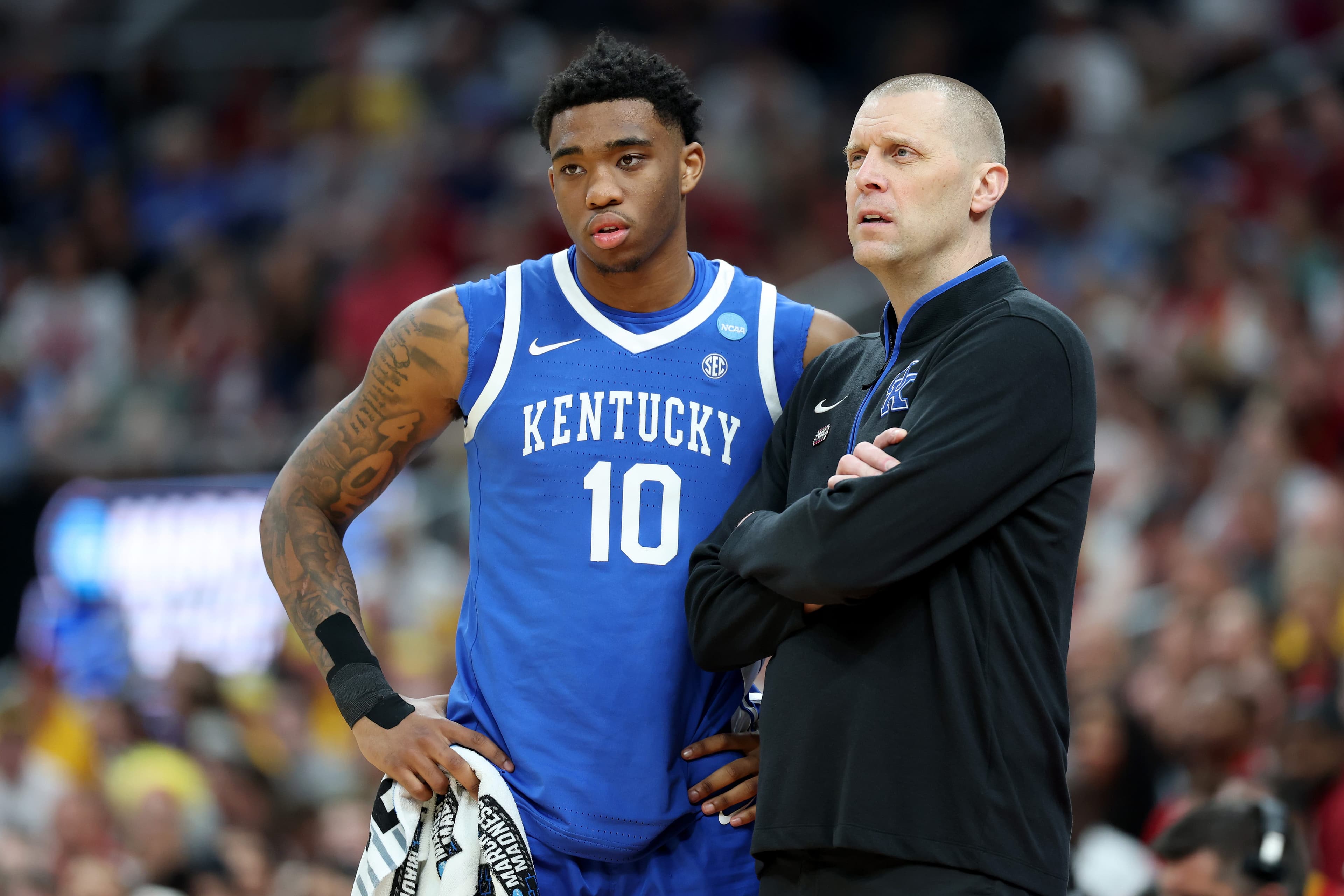 Kentucky basketball forward Brandon Garrison enters transfer portal