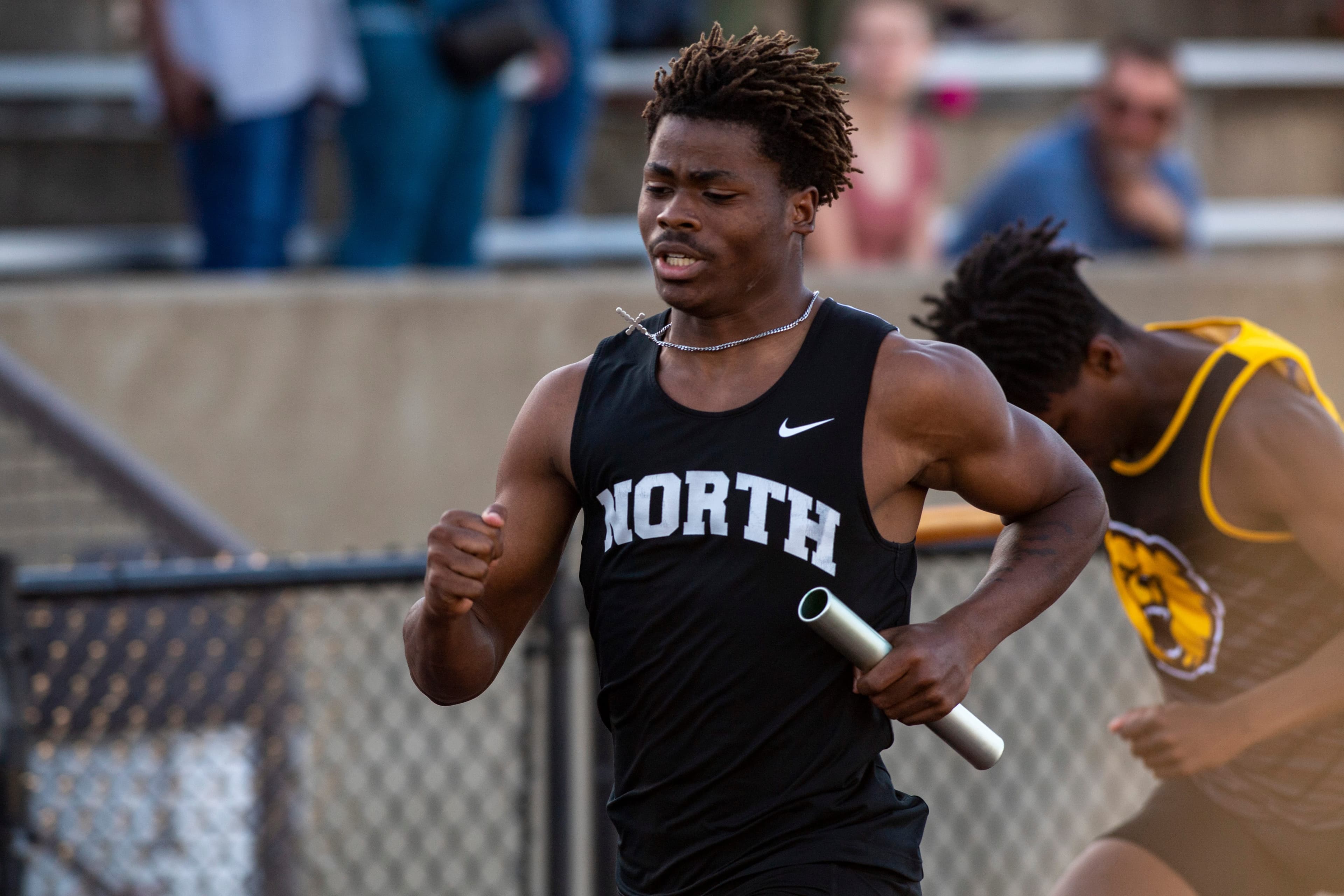 North's track stars De’Amontey and De’Janay Layne are about the work