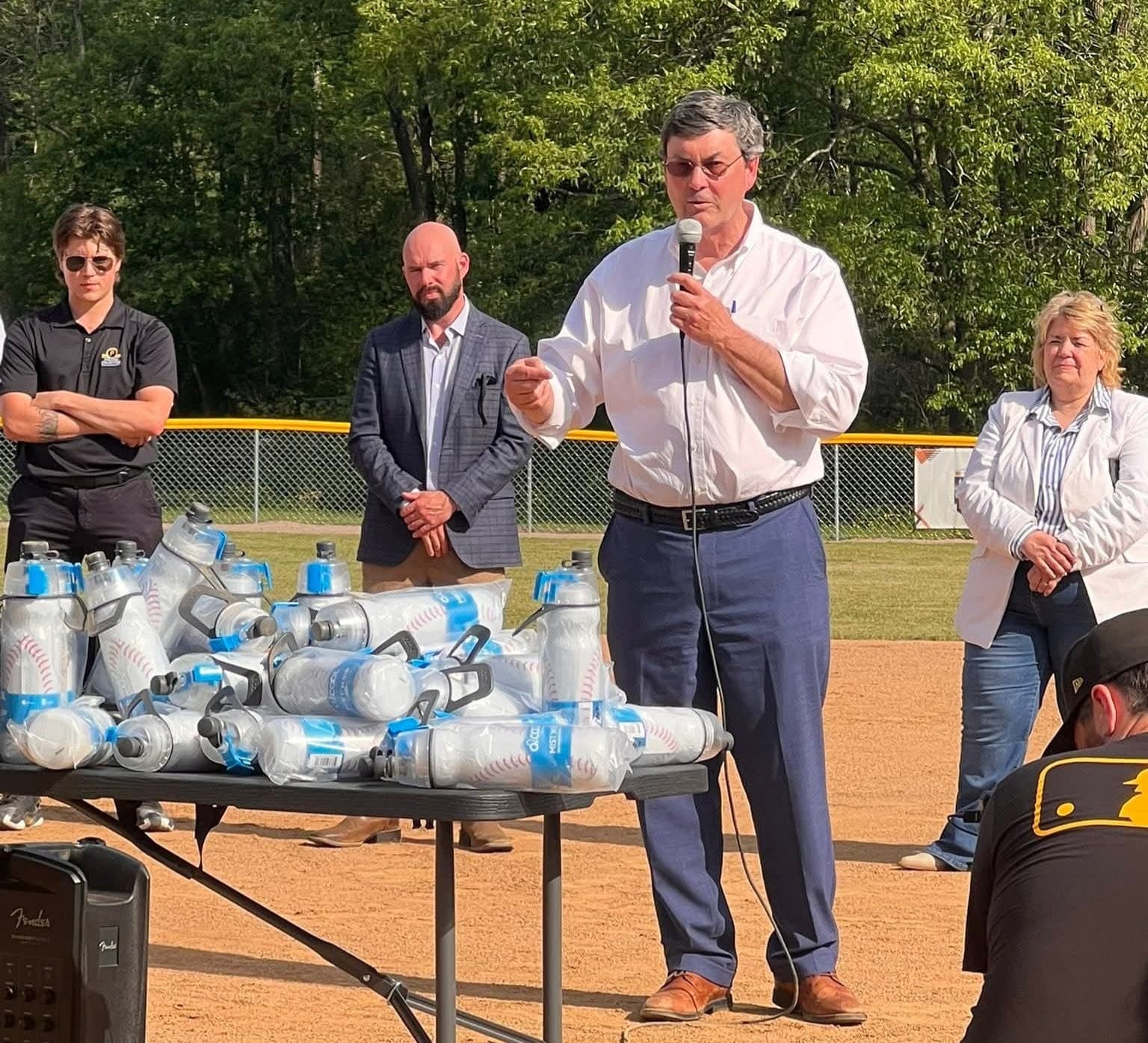 Nutting, Pirates Charities celebrate Somerset County baseball field