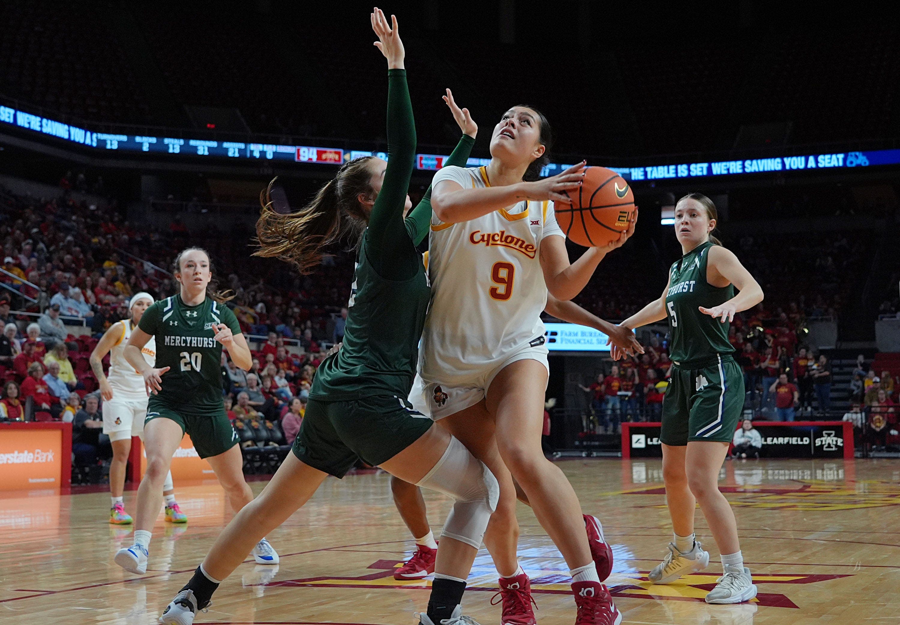 Iowa State post player Lilly Taulelei entering the trasnfer portal