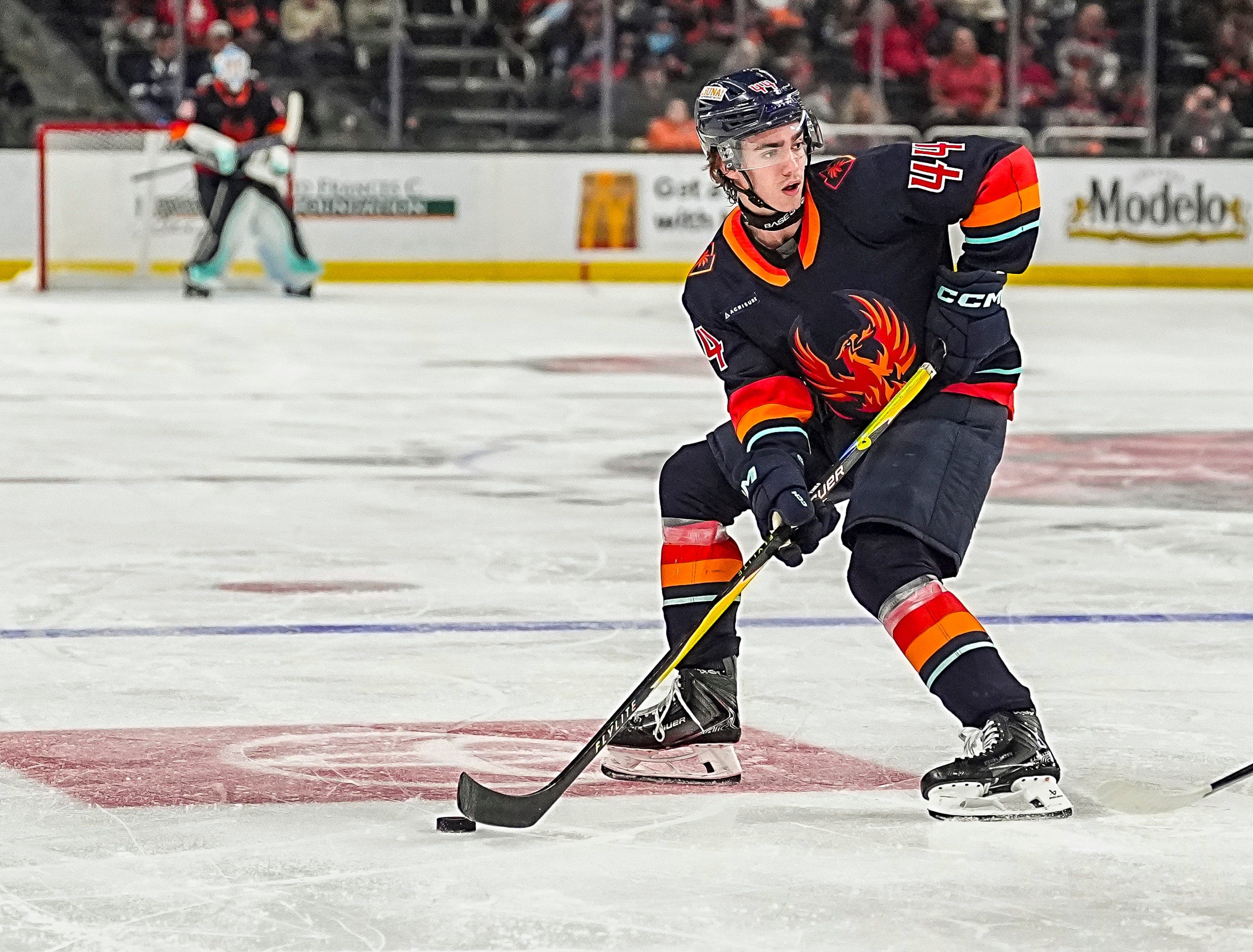 Top Seattle Kraken prospect Jake O'Brien makes pro debut with Firebirds