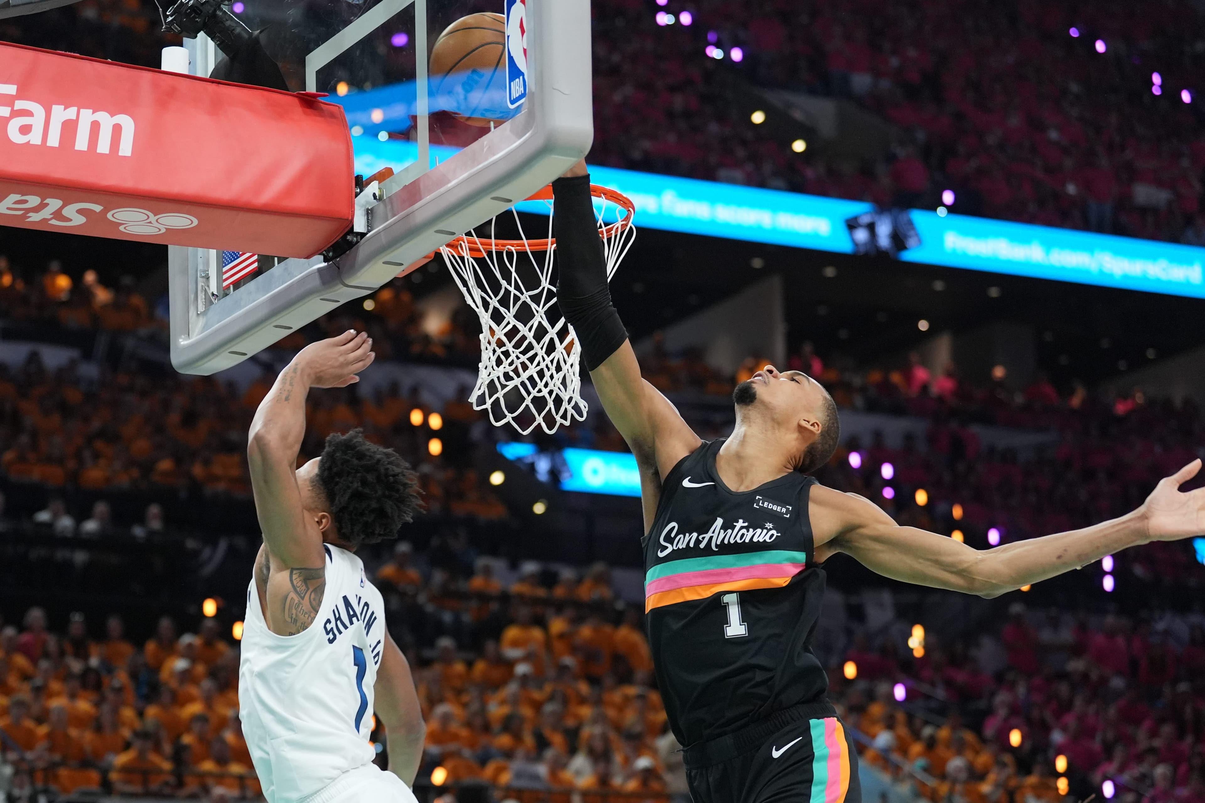 What time does the Spurs play tonight vs Timberwolves in Game 2