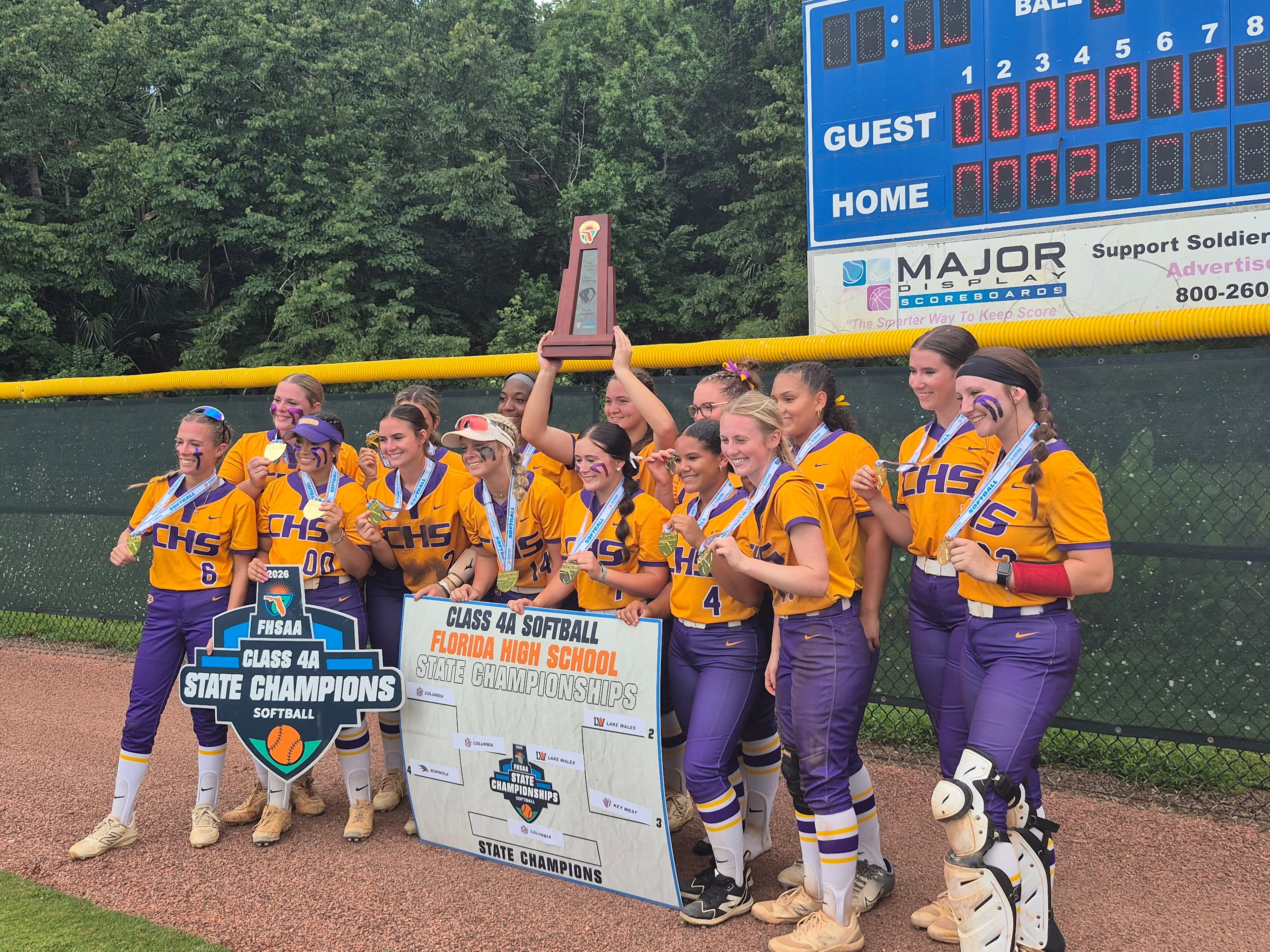 Tigers on top: Columbia wins FHSAA softball championship